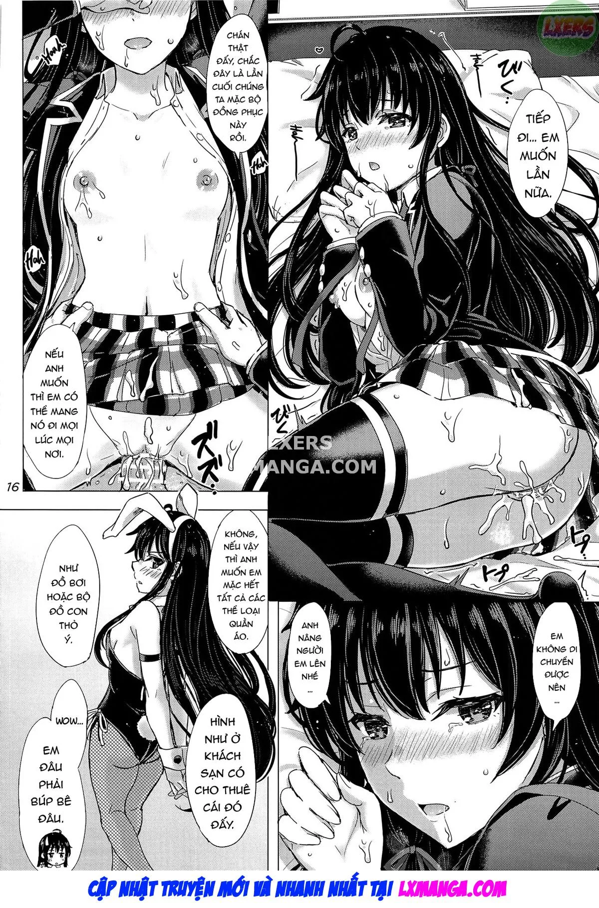 HentaiVN.net - Ảnh 18 - The Naughty Secrets Of The Yukinoshita Sisters. [Yukinoshita Shimai To Iyarashii Futari No Himegoto.] - Oneshot