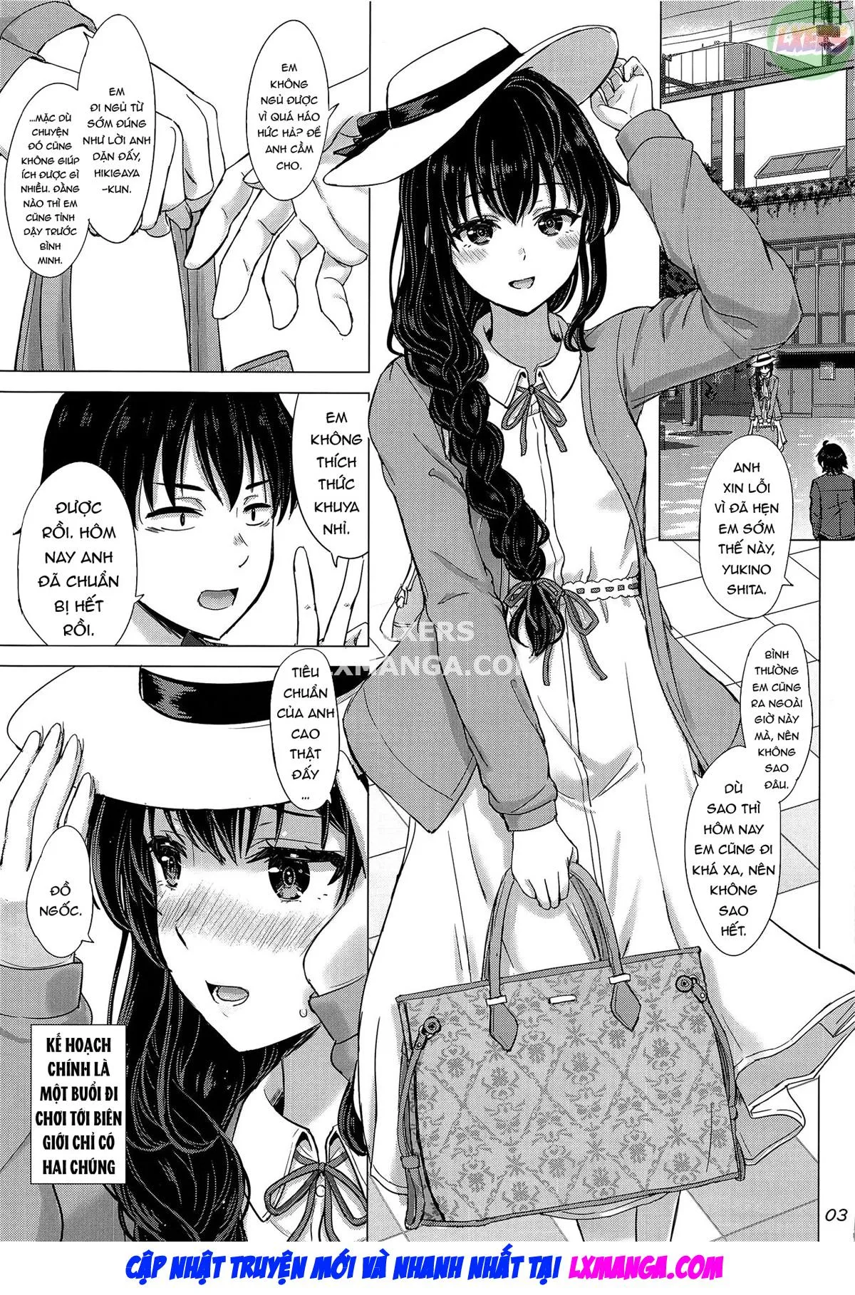 HentaiVN.net - Ảnh 5 - The Naughty Secrets Of The Yukinoshita Sisters. [Yukinoshita Shimai To Iyarashii Futari No Himegoto.] - Oneshot