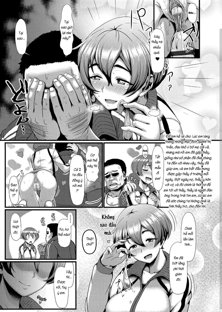 HentaiVN.net - Ảnh 7 - Sợ hãi! 1 cái lồn hư không!!! [Prospering Youth!! Nude Outdoor Exercises] - Chap 1: Dập thầy như dập con.