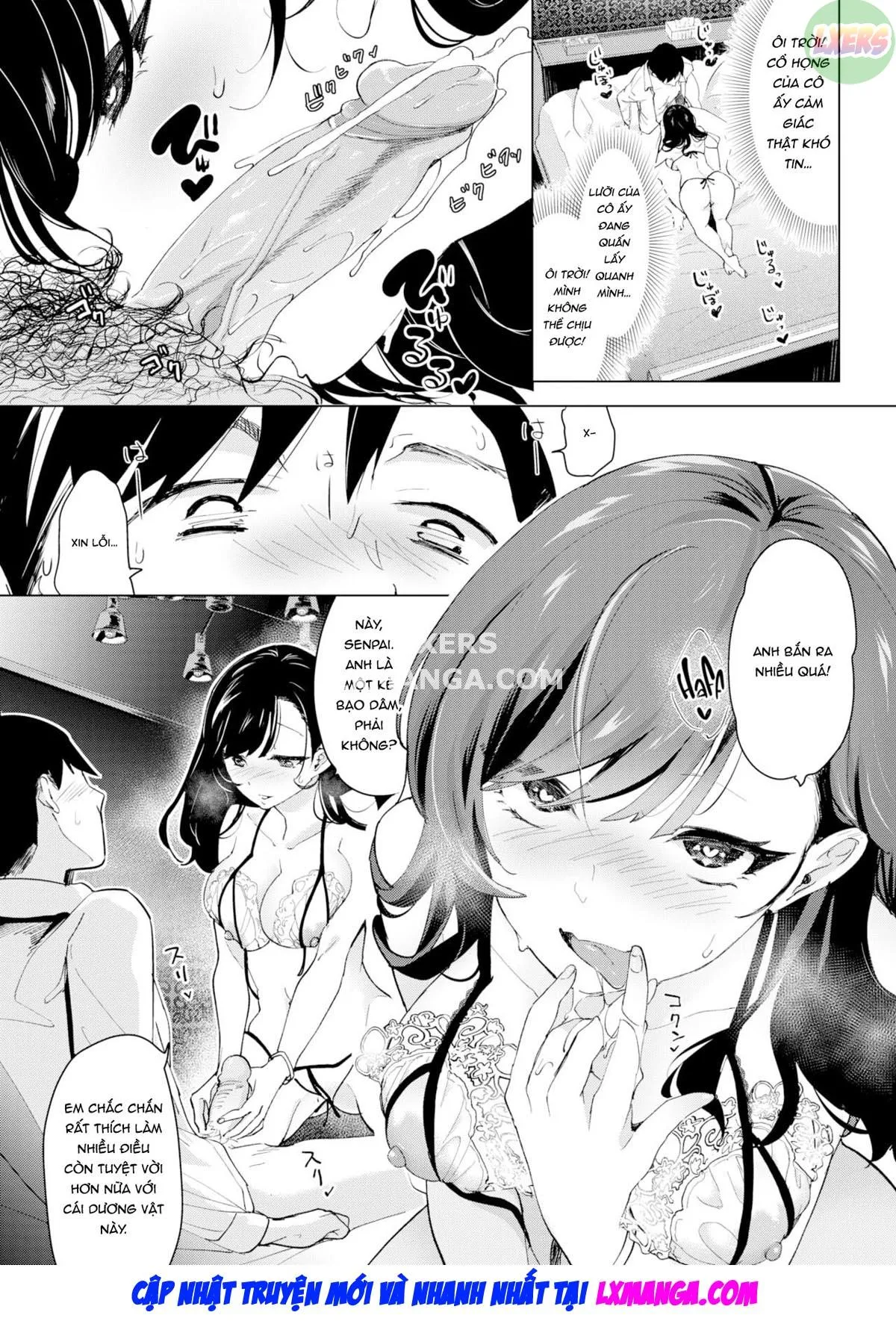 HentaiVN.net - Ảnh 16 - Amai Kaorini Midasarete - Oneshot
