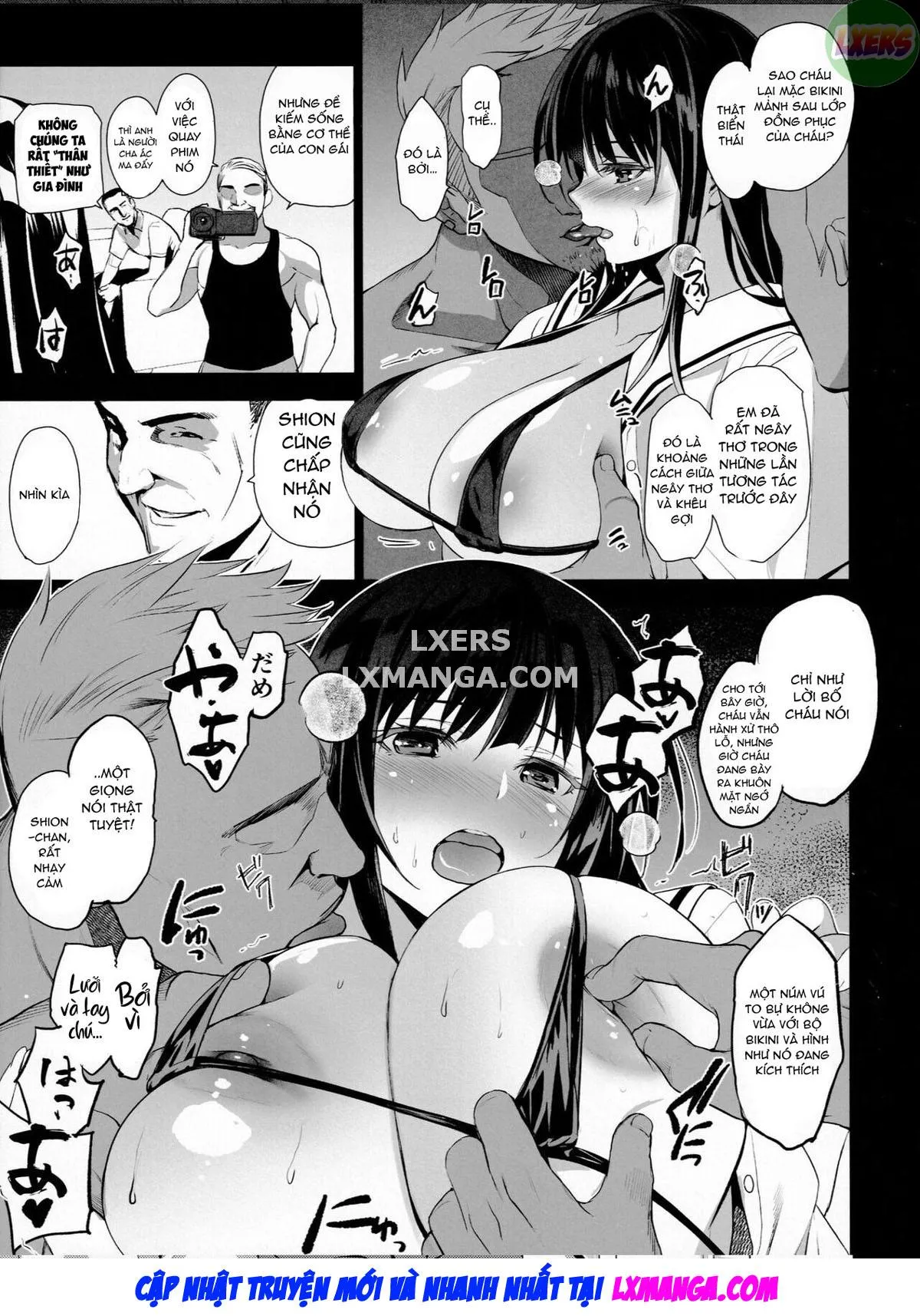 HentaiVN.net - Ảnh 12 - Otonari no Nie [Saikai Shita Osananajimi no Ie de Okita Koto.] - Chap 2