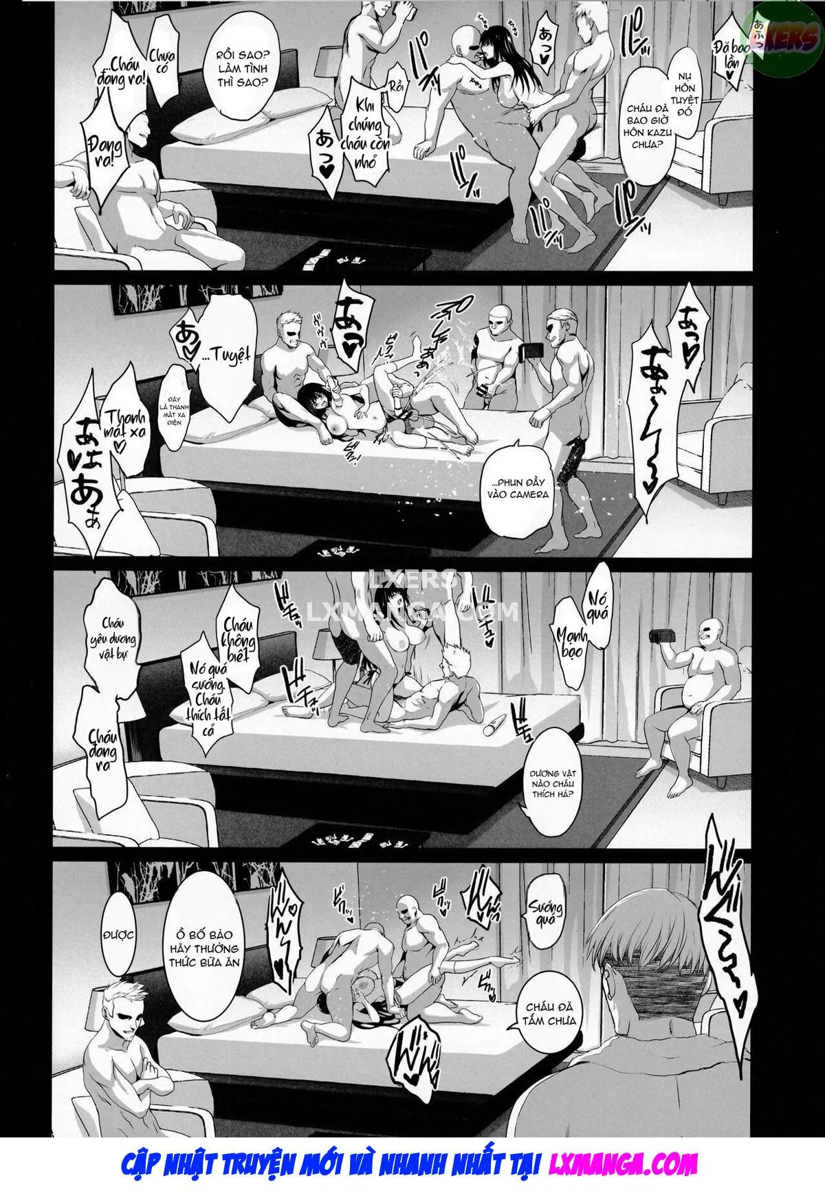 HentaiVN.net - Ảnh 23 - Otonari no Nie [Saikai Shita Osananajimi no Ie de Okita Koto.] - Chap 2