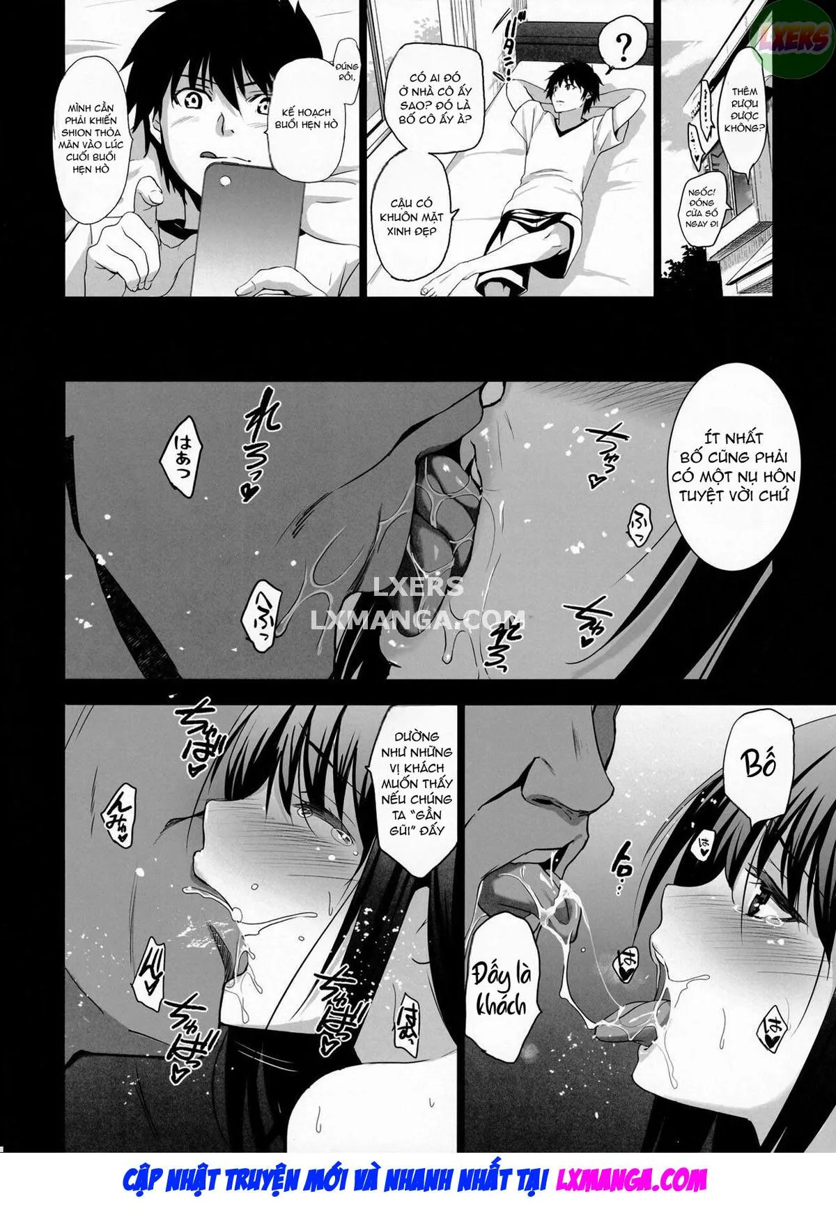 HentaiVN.net - Ảnh 25 - Otonari no Nie [Saikai Shita Osananajimi no Ie de Okita Koto.] - Chap 2