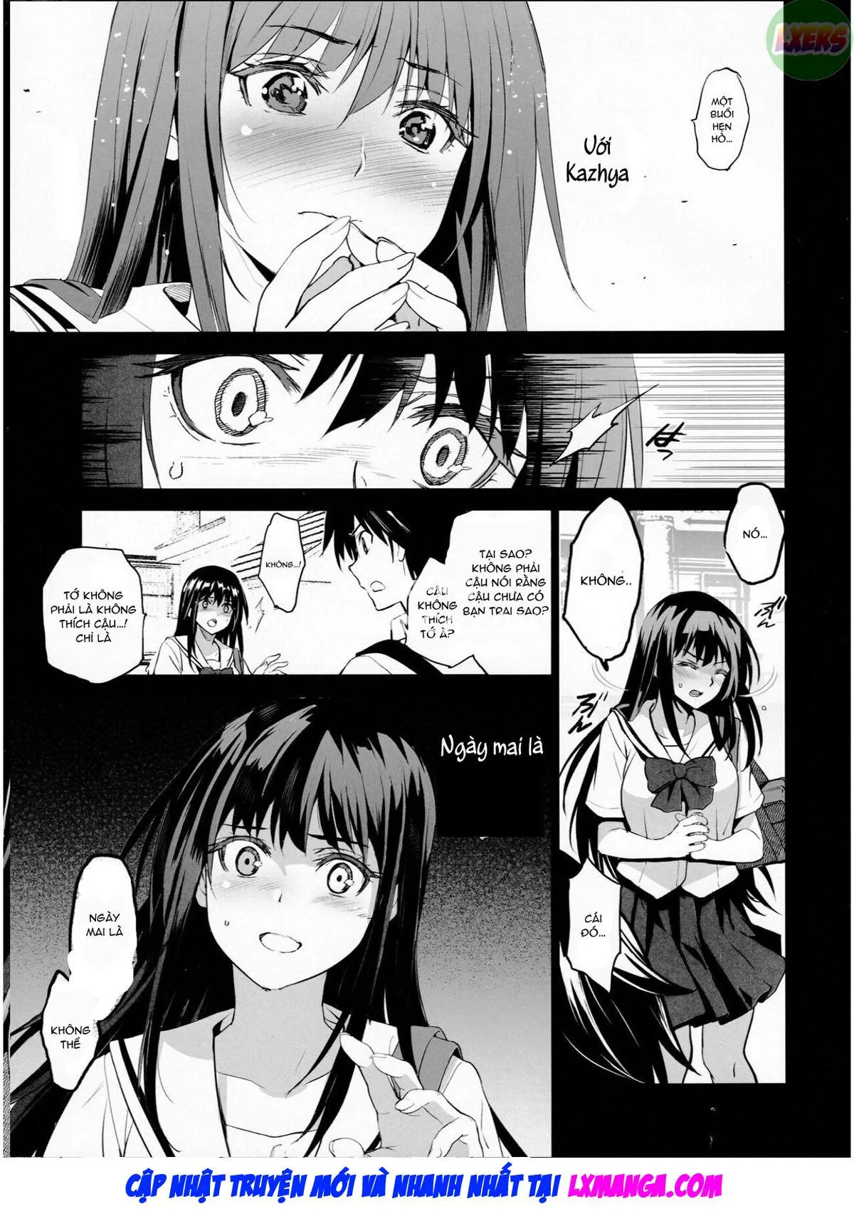 HentaiVN.net - Ảnh 8 - Otonari no Nie [Saikai Shita Osananajimi no Ie de Okita Koto.] - Chap 2