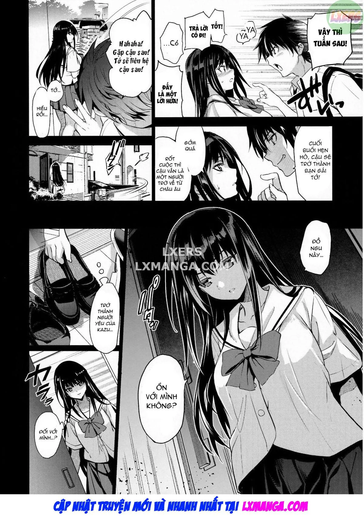 HentaiVN.net - Ảnh 9 - Otonari no Nie [Saikai Shita Osananajimi no Ie de Okita Koto.] - Chap 2