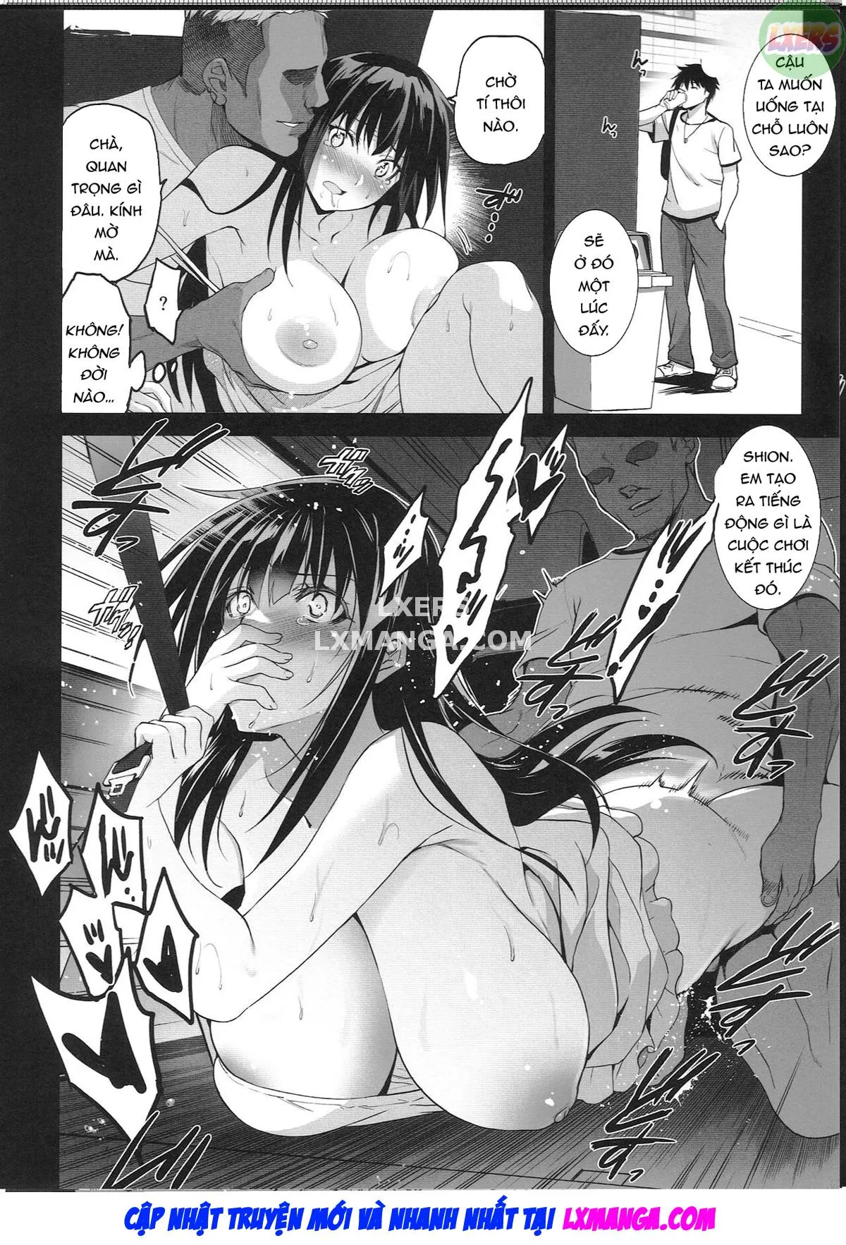 HentaiVN.net - Ảnh 14 - Otonari no Nie [Saikai Shita Osananajimi no Ie de Okita Koto.] - Chap 3