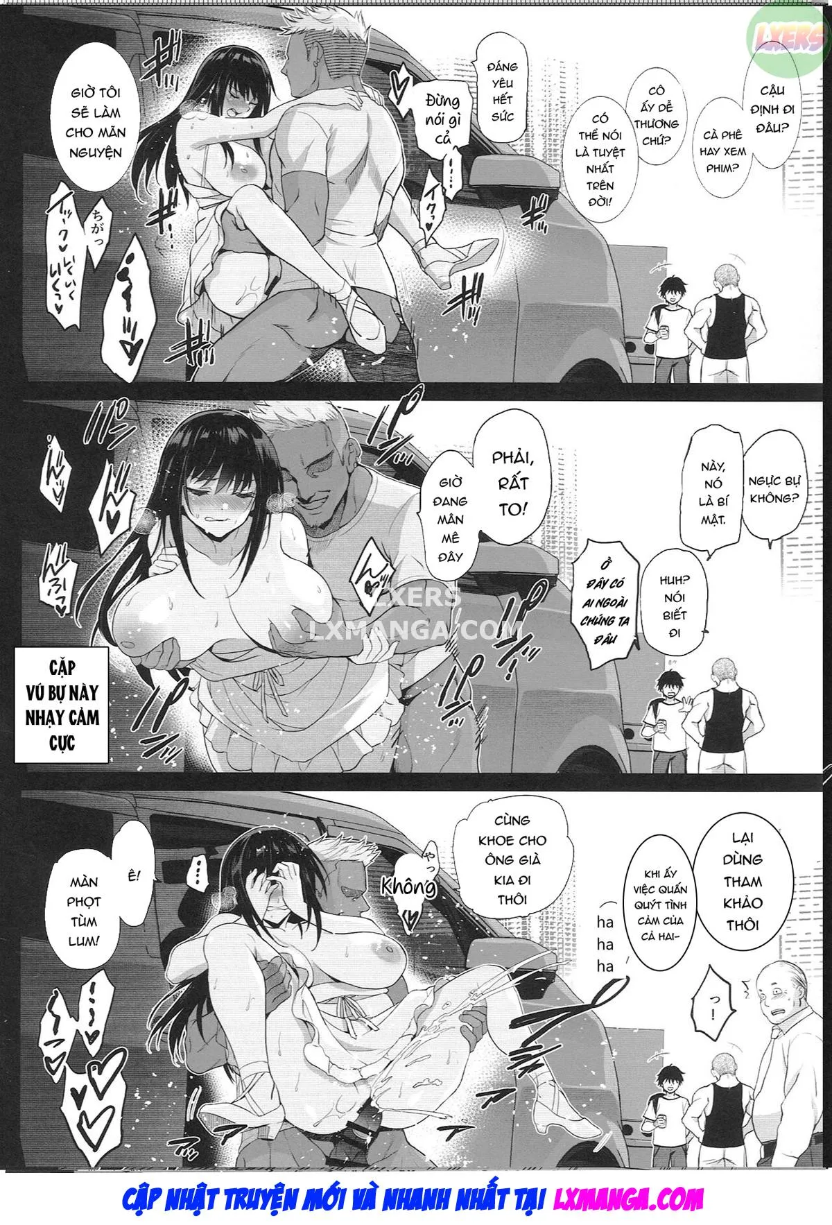 HentaiVN.net - Ảnh 16 - Otonari no Nie [Saikai Shita Osananajimi no Ie de Okita Koto.] - Chap 3