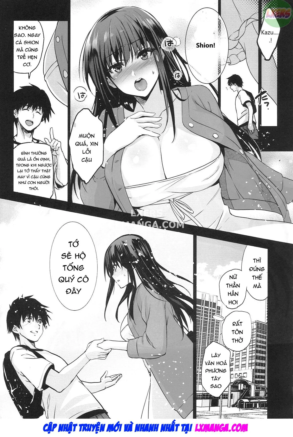 HentaiVN.net - Ảnh 19 - Otonari no Nie [Saikai Shita Osananajimi no Ie de Okita Koto.] - Chap 3