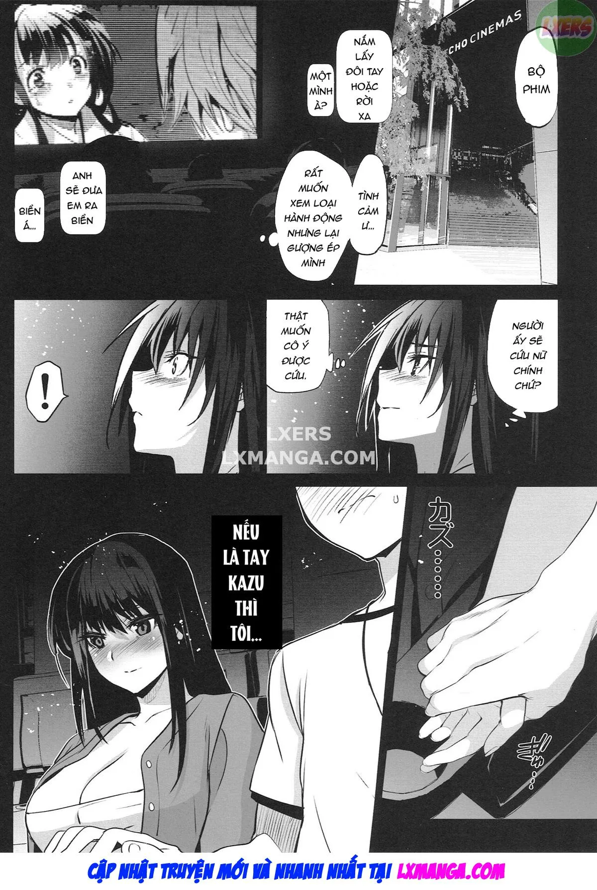 HentaiVN.net - Ảnh 22 - Otonari no Nie [Saikai Shita Osananajimi no Ie de Okita Koto.] - Chap 3