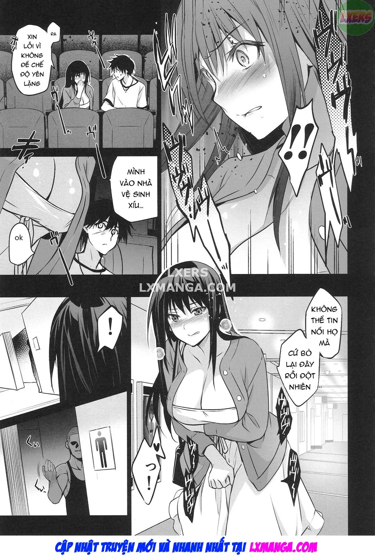 HentaiVN.net - Ảnh 23 - Otonari no Nie [Saikai Shita Osananajimi no Ie de Okita Koto.] - Chap 3