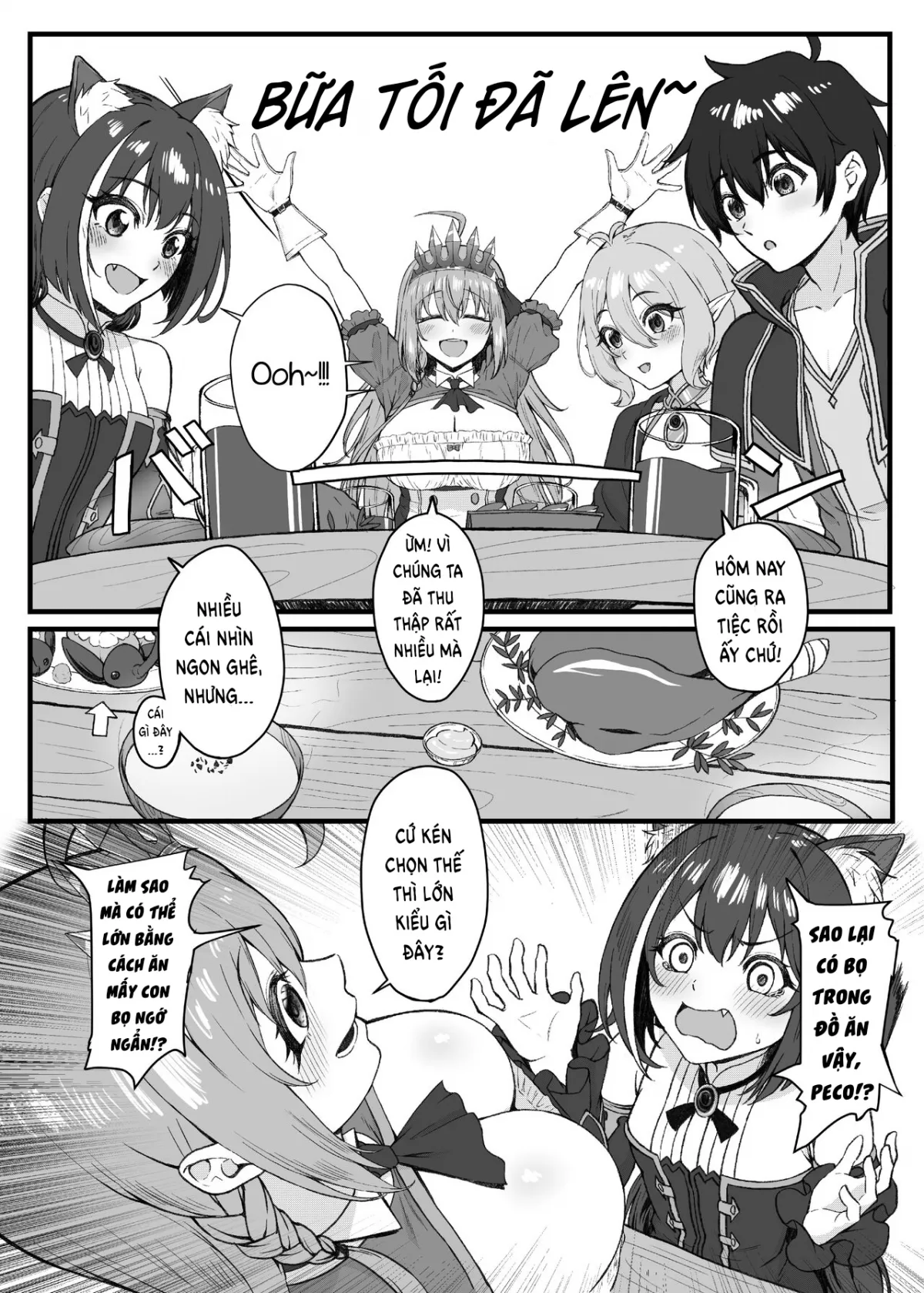 HentaiVN.net - Ảnh 5 - Pecorine không chịu nổi nữa! [Pecorine wa Gaman Dekinai; Pecorine Just Can't Take It Anymore!] - Oneshot
