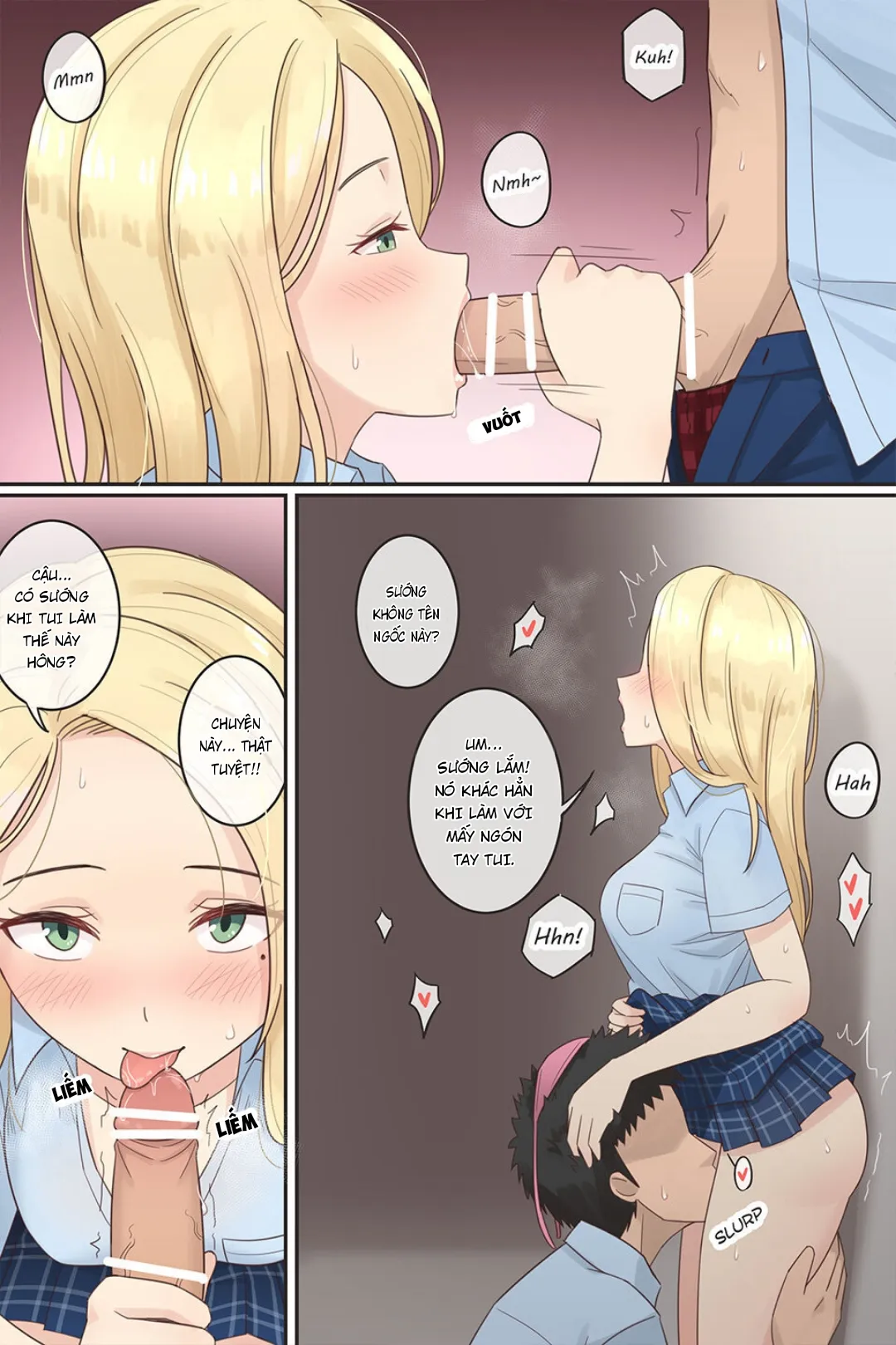 HentaiVN.net - Ảnh 4 - Khi người bạn biến thái của tôi trở thành con gái. [When My Pervy Friend Became a Girl] - Oneshot