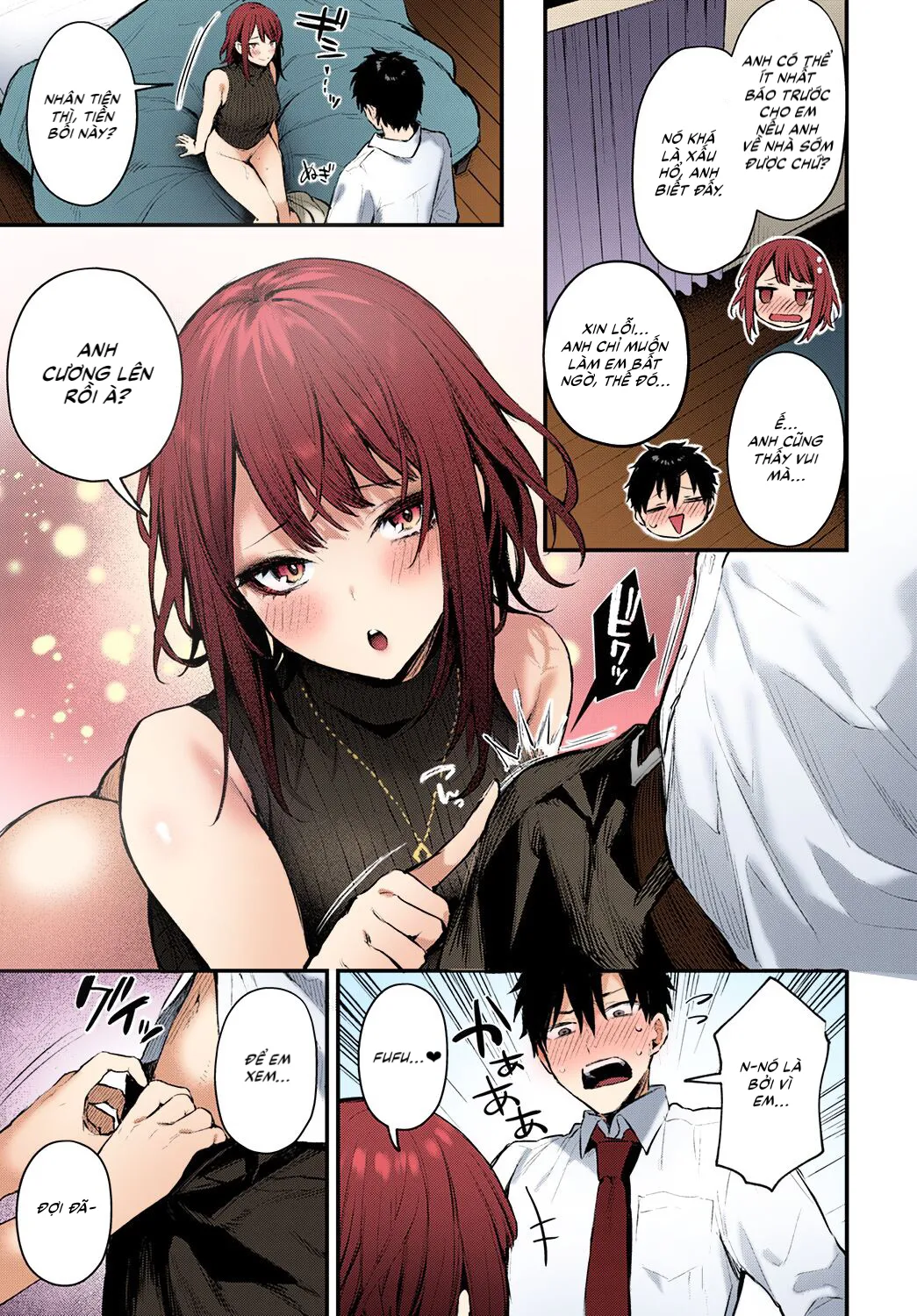 HentaiVN.net - Ảnh 8 - Machikirenai Kouhai Kanojo Tsujinaka-Chan - Oneshot