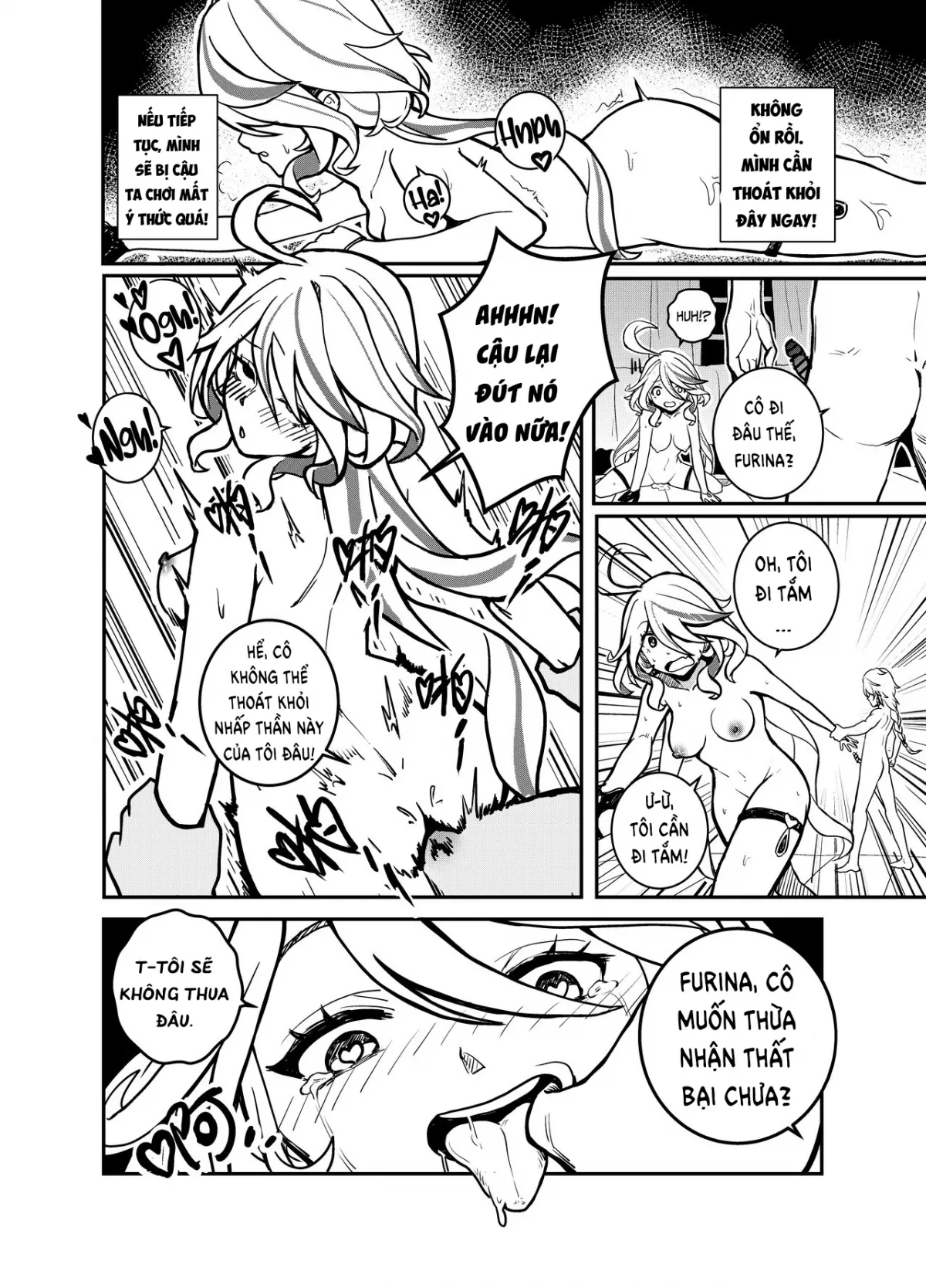 HentaiVN.net - Ảnh 11 - Furina ngu ngốc. [Stupid Furina] - Oneshot
