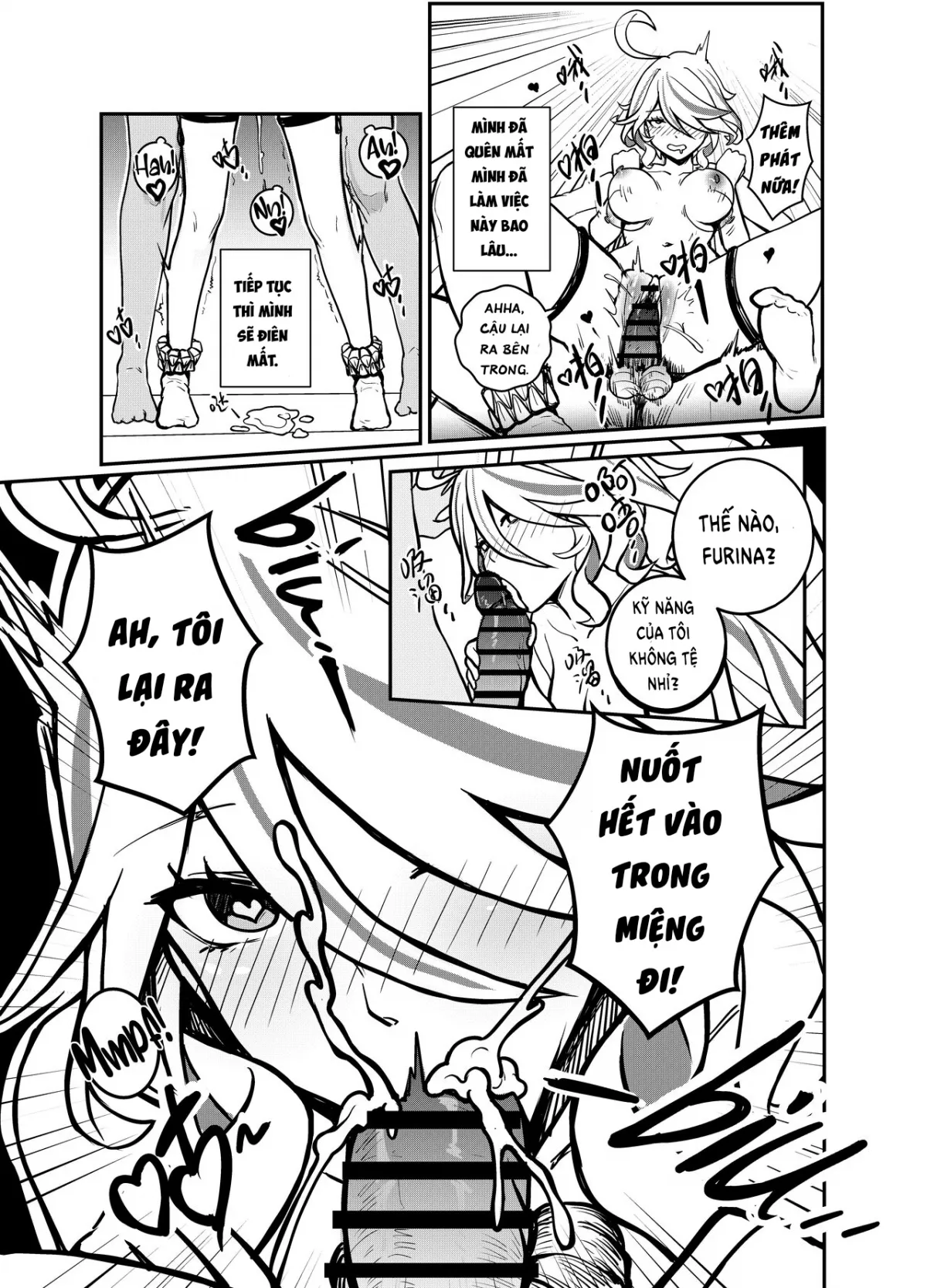 HentaiVN.net - Ảnh 12 - Furina ngu ngốc. [Stupid Furina] - Oneshot