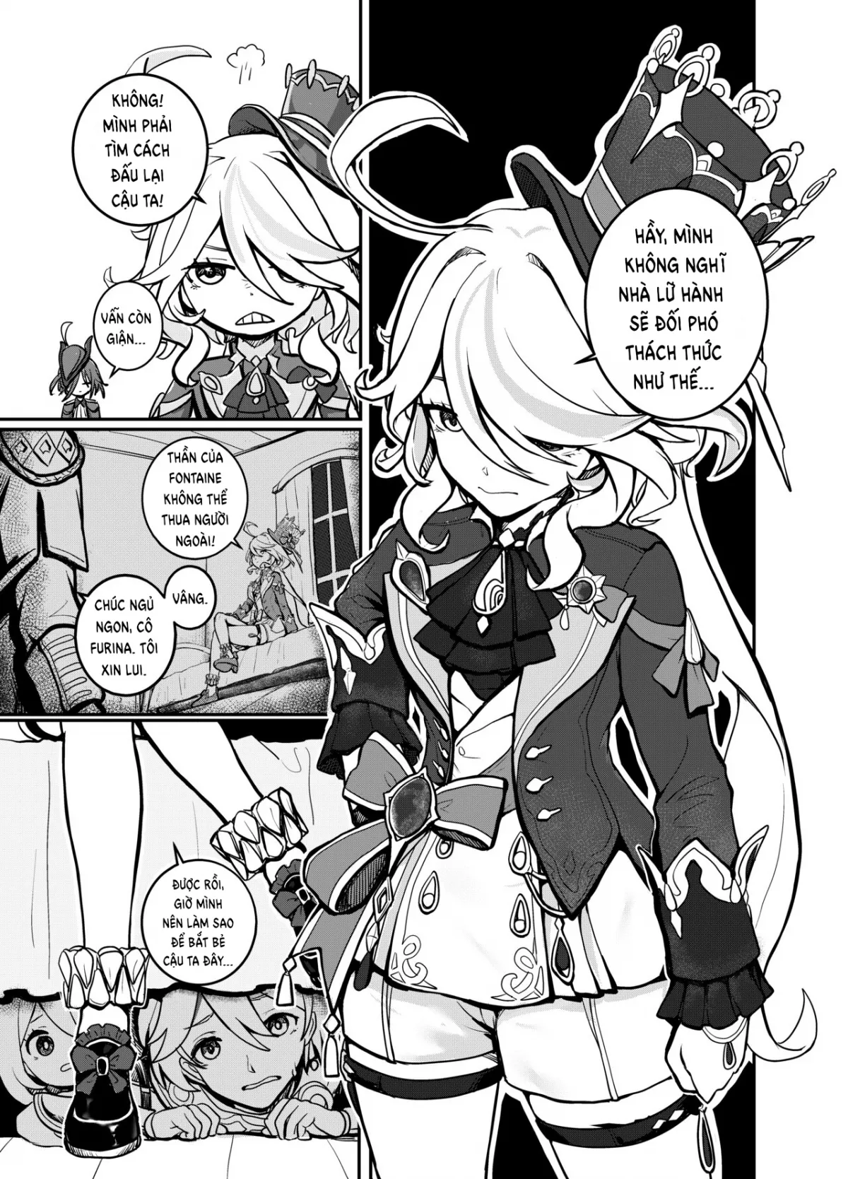HentaiVN.net - Ảnh 4 - Furina ngu ngốc. [Stupid Furina] - Oneshot