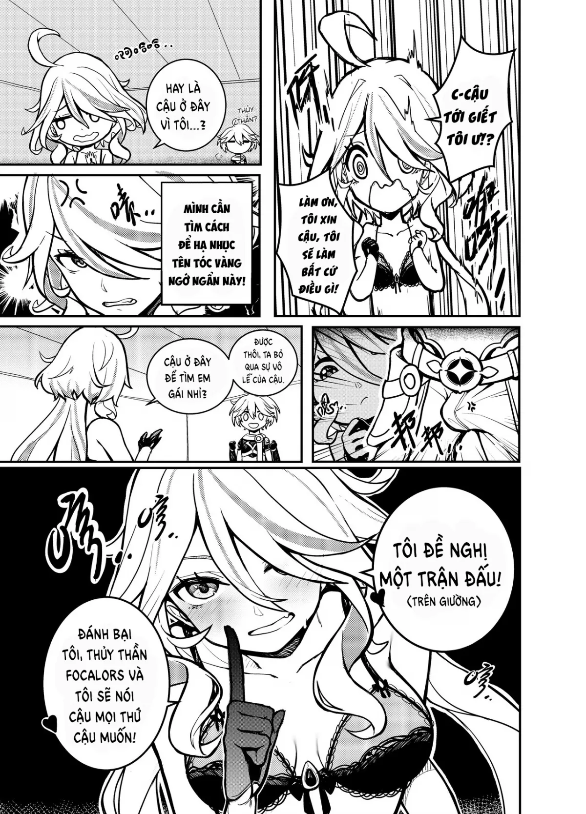 HentaiVN.net - Ảnh 6 - Furina ngu ngốc. [Stupid Furina] - Oneshot