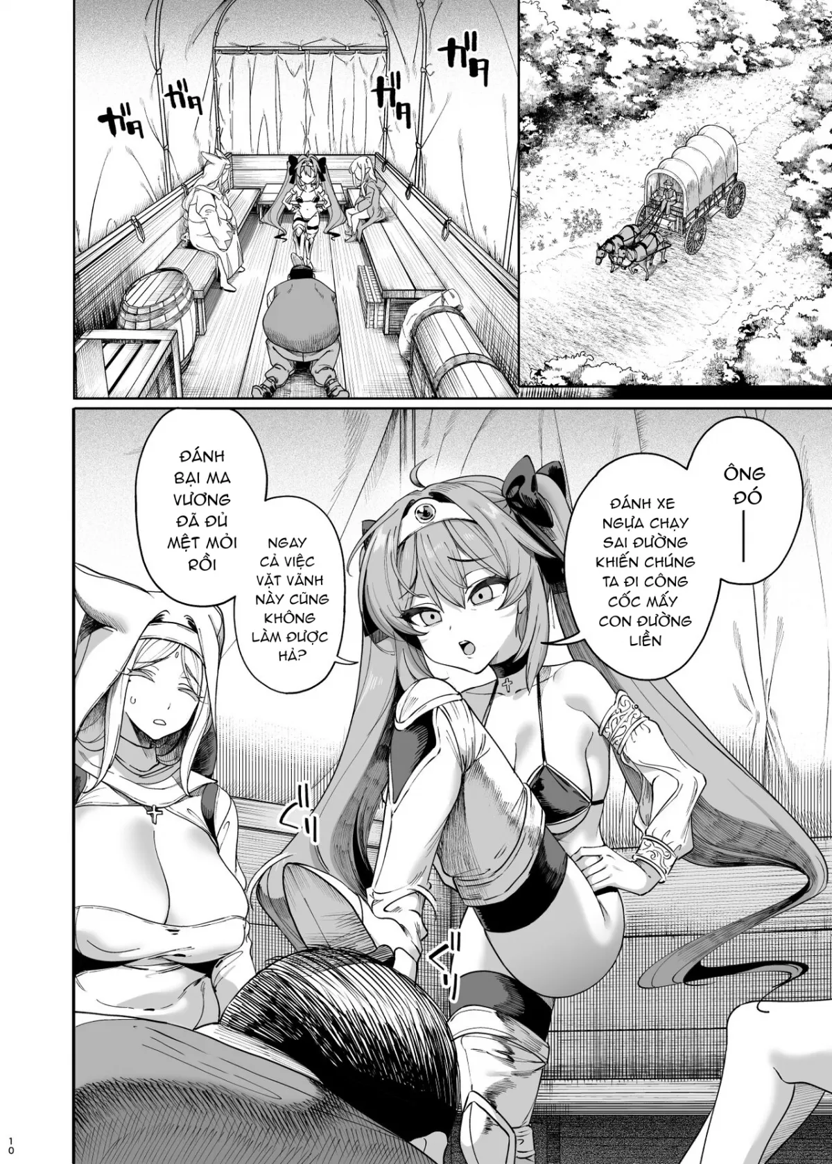 HentaiVN.net - Ảnh 10 - Địt hùng ở thế giới giả tưởng! [Isekai Wakarase Ojisan Yuusha Ryoujoku Hen] - Chap 1: Sức mạnh!