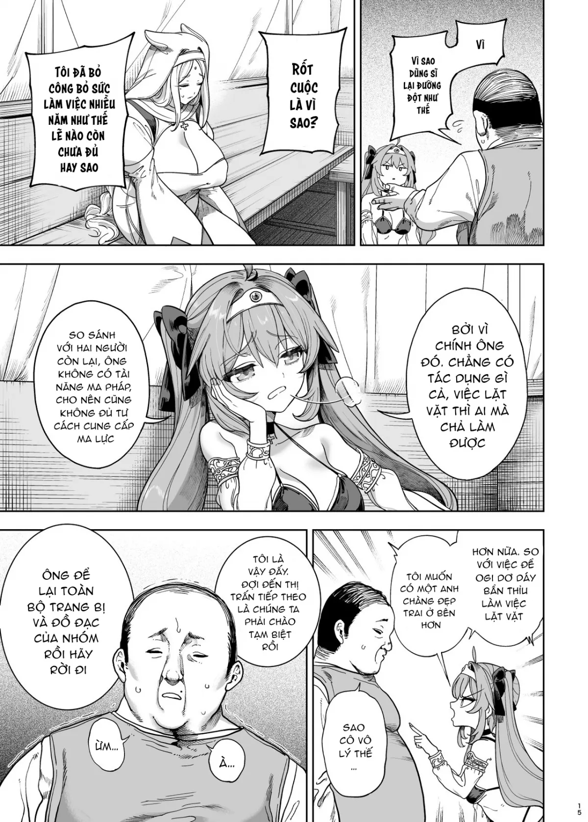 HentaiVN.net - Ảnh 15 - Địt hùng ở thế giới giả tưởng! [Isekai Wakarase Ojisan Yuusha Ryoujoku Hen] - Chap 1: Sức mạnh!