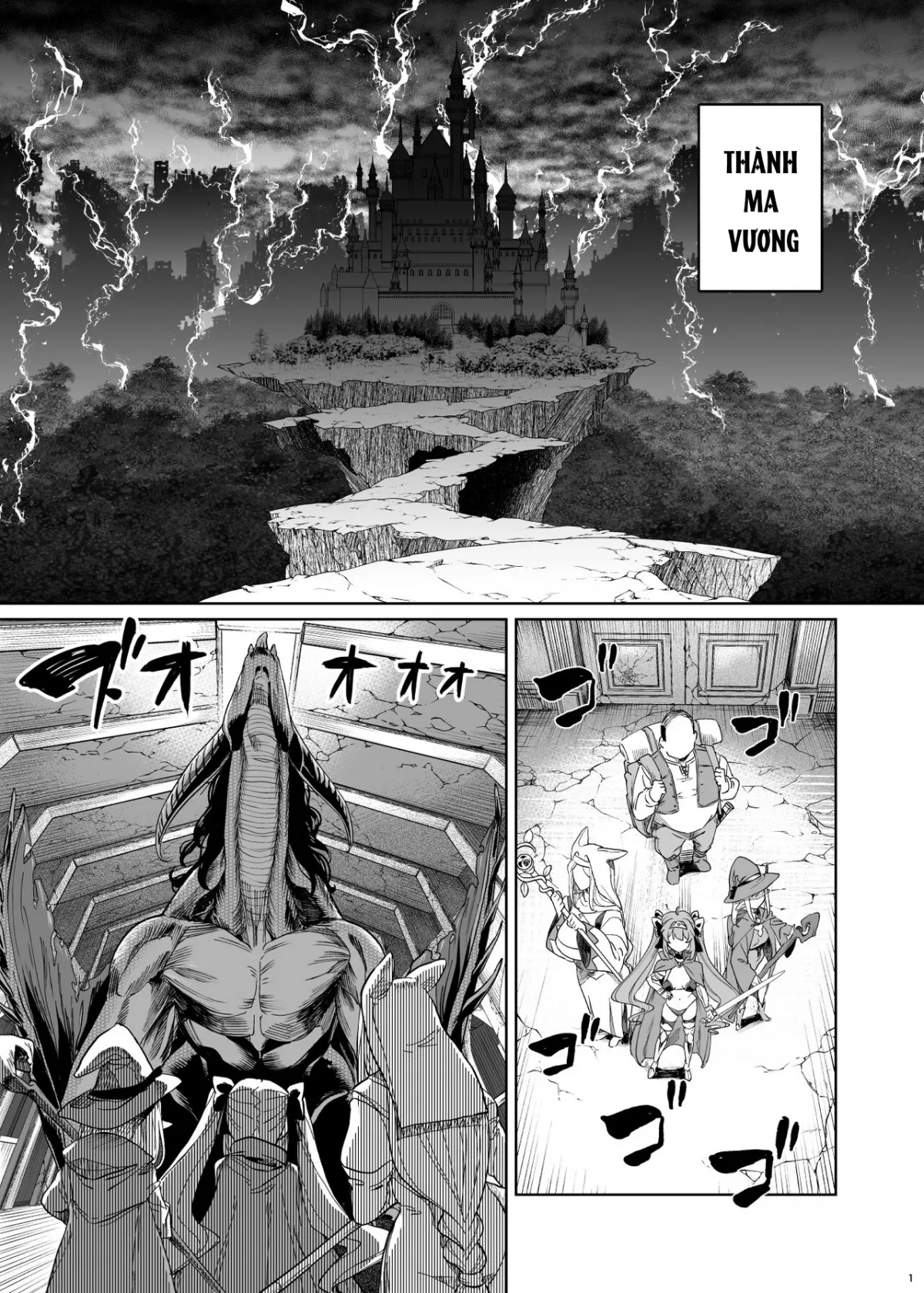 HentaiVN.net - Ảnh 3 - Địt hùng ở thế giới giả tưởng! [Isekai Wakarase Ojisan Yuusha Ryoujoku Hen] - Chap 1: Sức mạnh!