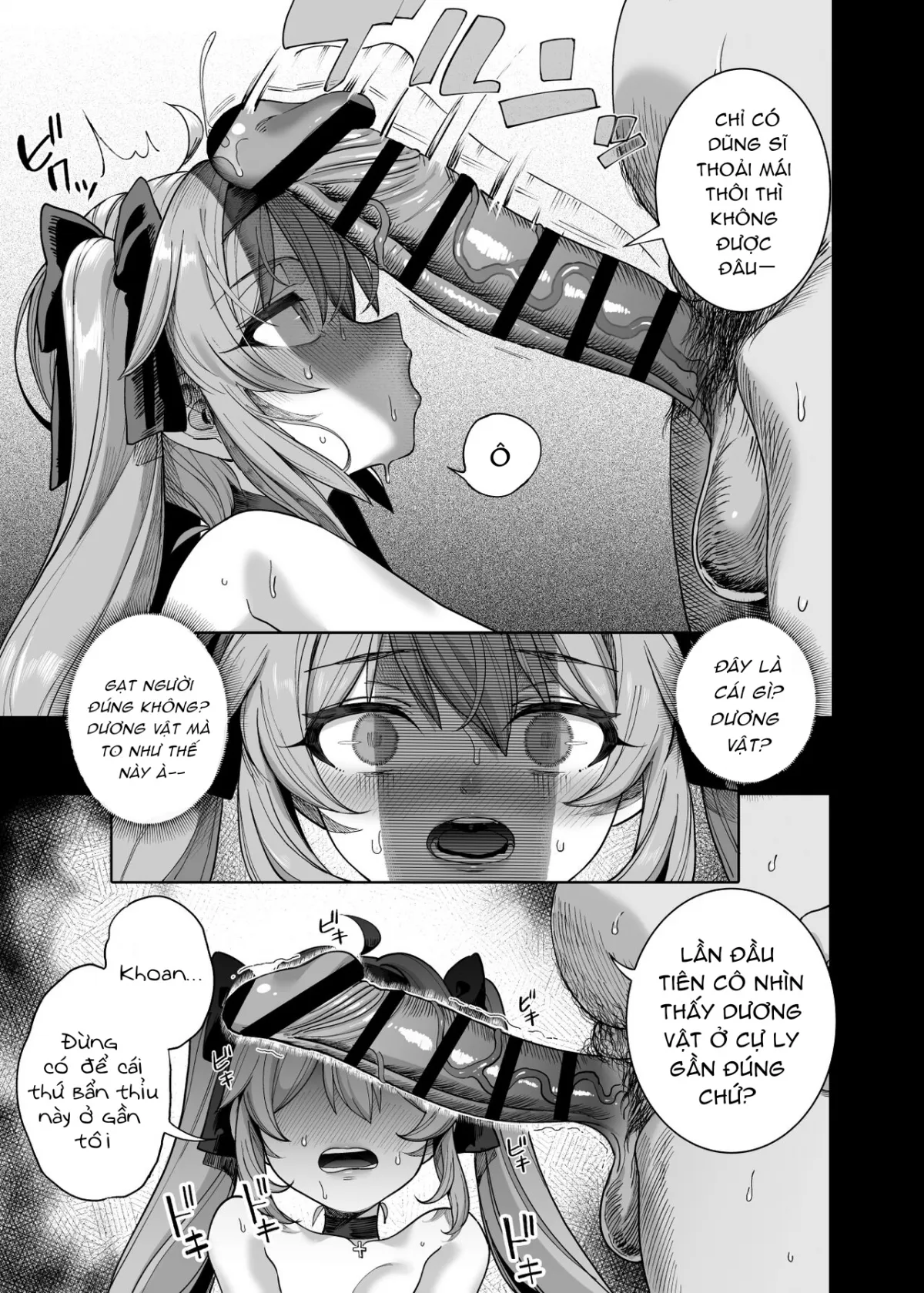 HentaiVN.net - Ảnh 17 - Địt hùng ở thế giới giả tưởng! [Isekai Wakarase Ojisan Yuusha Ryoujoku Hen] - Chap 2: Thuần phục!
