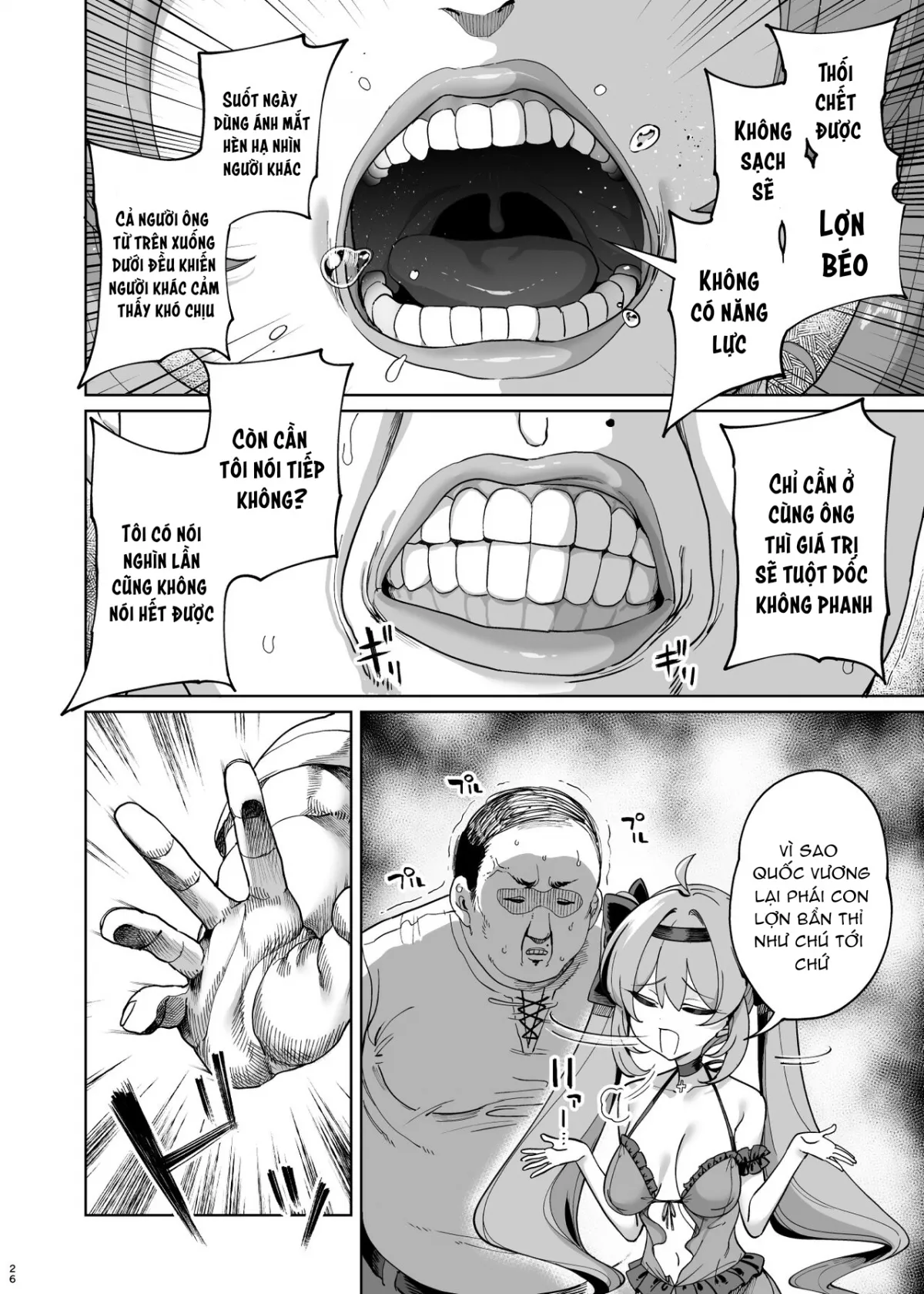HentaiVN.net - Ảnh 4 - Địt hùng ở thế giới giả tưởng! [Isekai Wakarase Ojisan Yuusha Ryoujoku Hen] - Chap 2: Thuần phục!