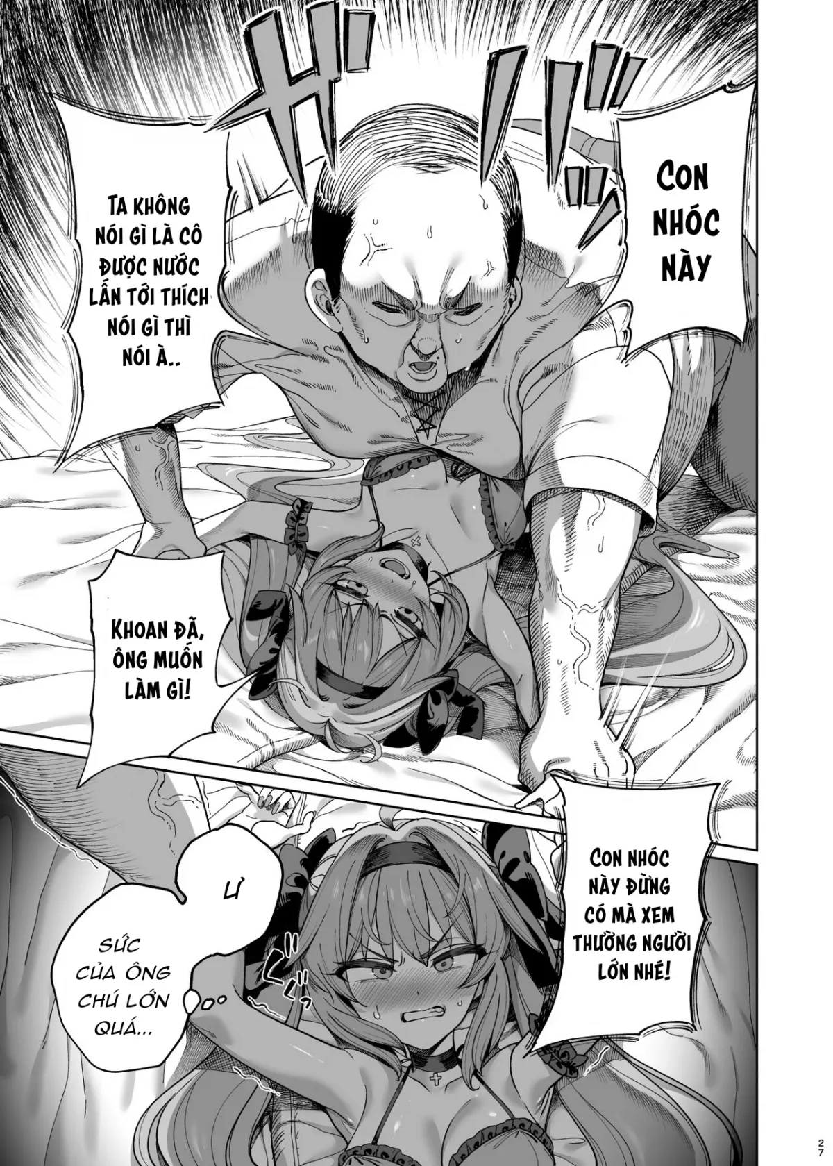 HentaiVN.net - Ảnh 5 - Địt hùng ở thế giới giả tưởng! [Isekai Wakarase Ojisan Yuusha Ryoujoku Hen] - Chap 2: Thuần phục!