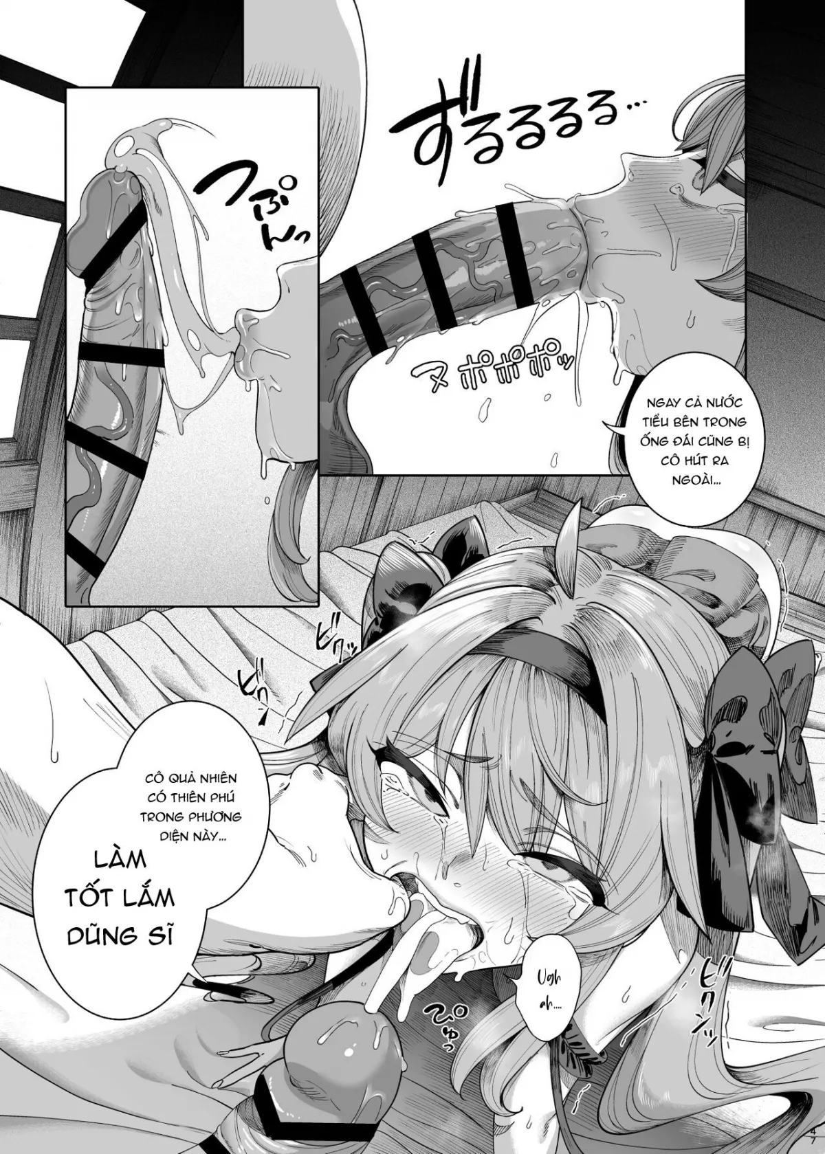HentaiVN.net - Ảnh 7 - Địt hùng ở thế giới giả tưởng! [Isekai Wakarase Ojisan Yuusha Ryoujoku Hen] - Chap 3: Địt!