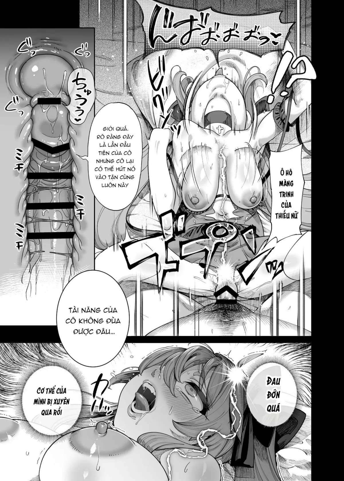 HentaiVN.net - Ảnh 9 - Địt hùng ở thế giới giả tưởng! [Isekai Wakarase Ojisan Yuusha Ryoujoku Hen] - Chap 3: Địt!