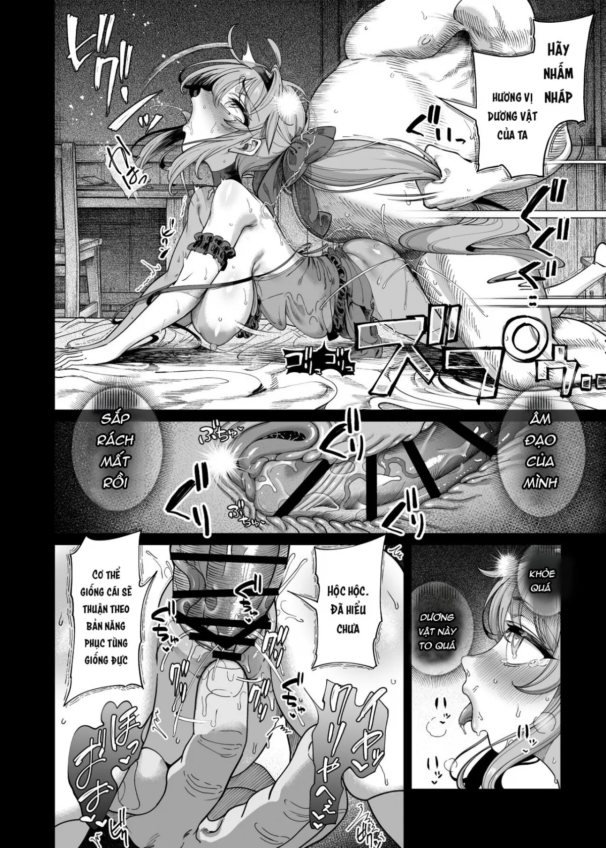 HentaiVN.net - Ảnh 4 - Địt hùng ở thế giới giả tưởng! [Isekai Wakarase Ojisan Yuusha Ryoujoku Hen] - Chap 4