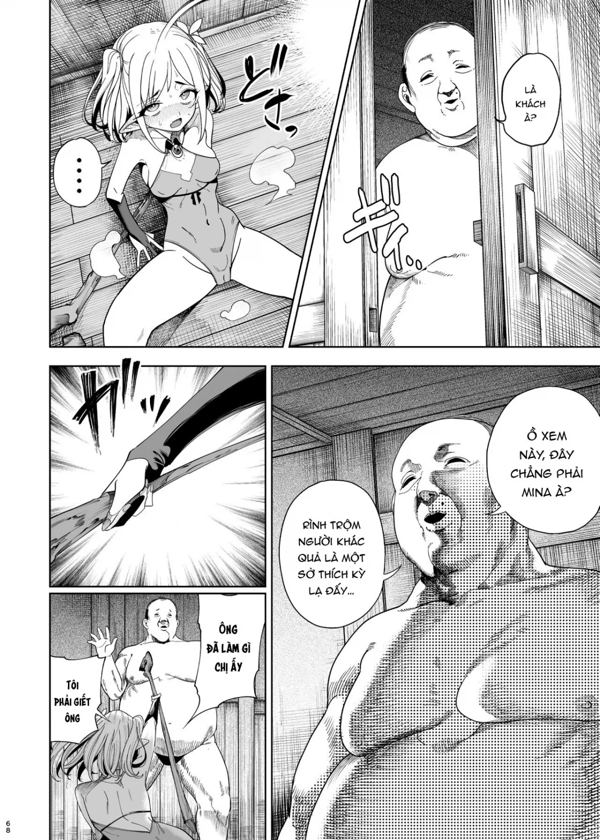 HentaiVN.net - Ảnh 8 - Địt hùng ở thế giới giả tưởng! [Isekai Wakarase Ojisan Yuusha Ryoujoku Hen] - Chap 4