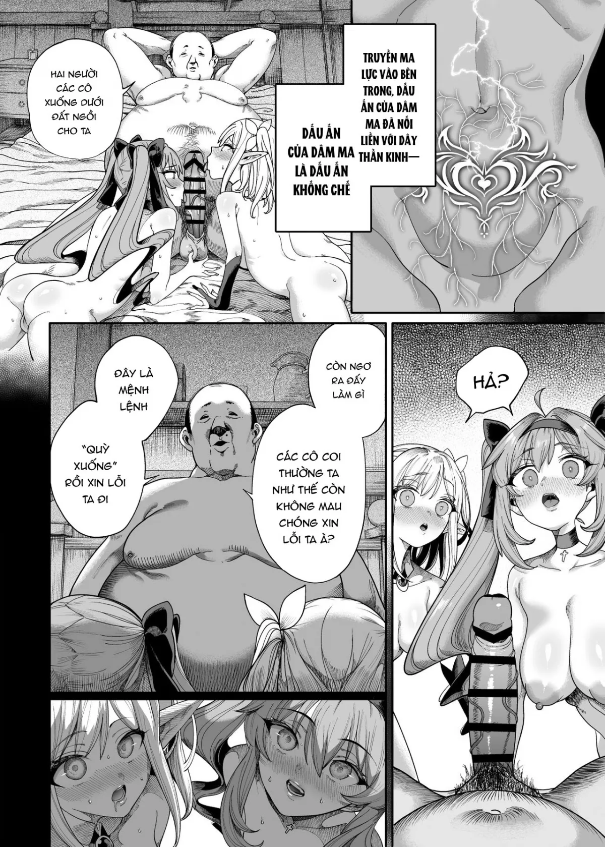 HentaiVN.net - Ảnh 11 - Địt hùng ở thế giới giả tưởng! [Isekai Wakarase Ojisan Yuusha Ryoujoku Hen] - Chap 5 - End.
