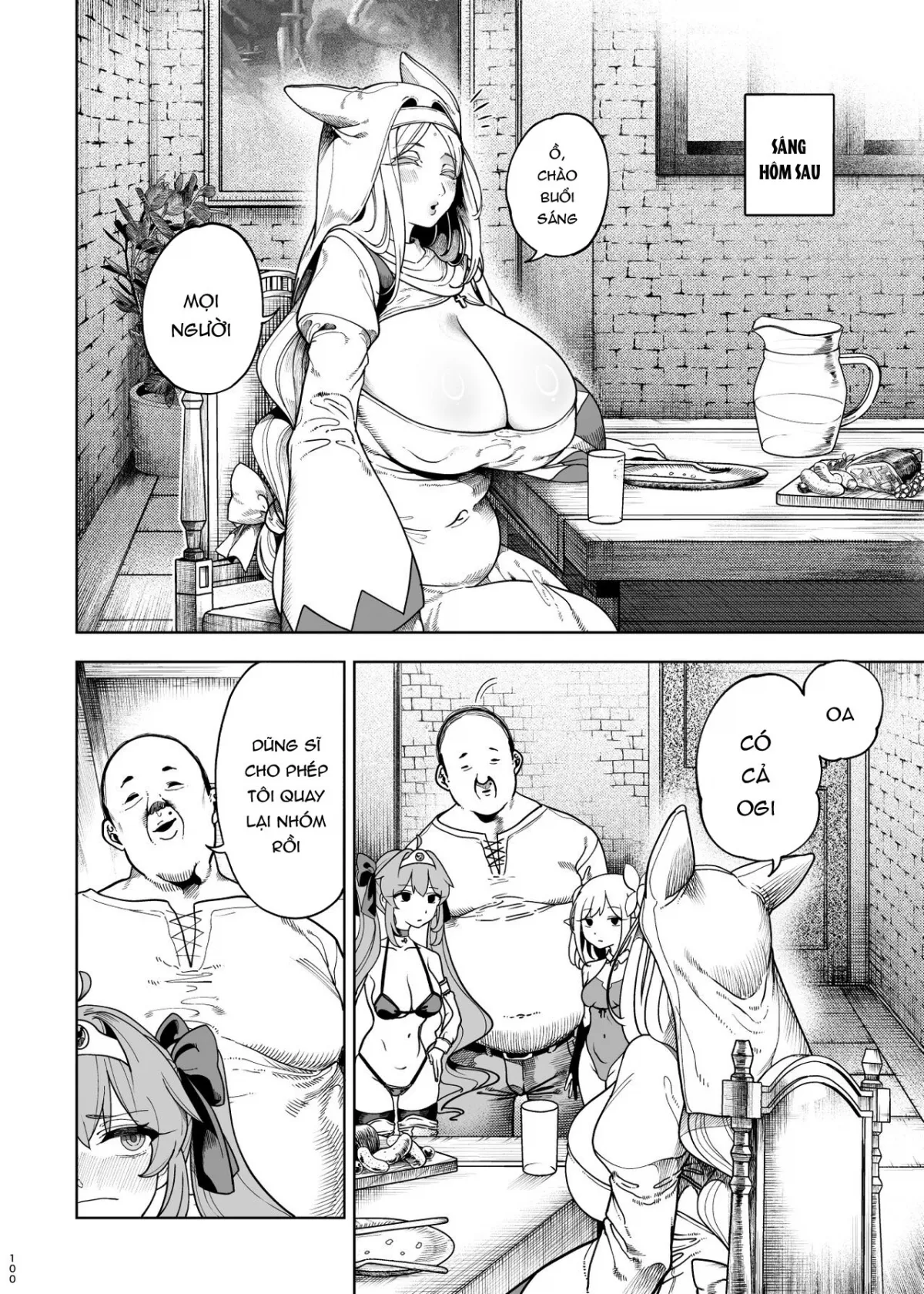 HentaiVN.net - Ảnh 18 - Địt hùng ở thế giới giả tưởng! [Isekai Wakarase Ojisan Yuusha Ryoujoku Hen] - Chap 5 - End.