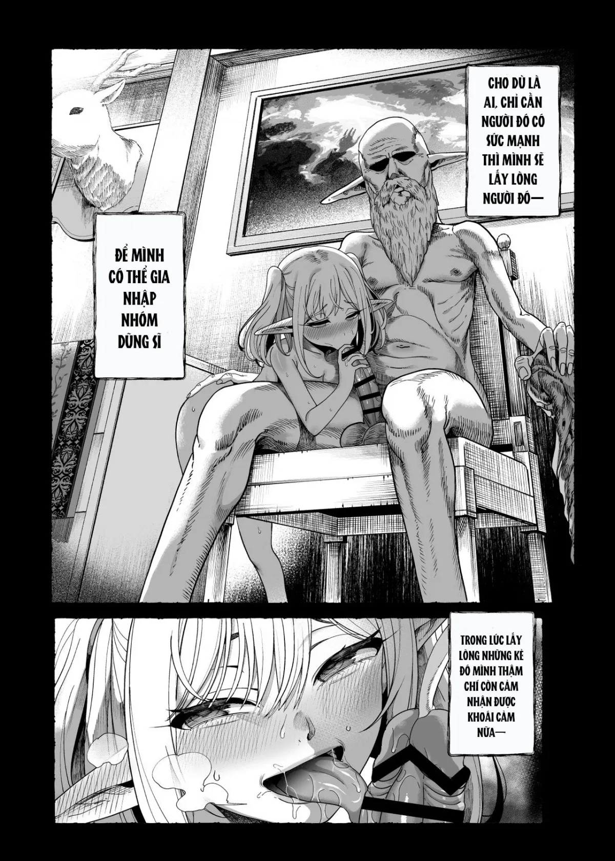 HentaiVN.net - Ảnh 3 - Địt hùng ở thế giới giả tưởng! [Isekai Wakarase Ojisan Yuusha Ryoujoku Hen] - Chap 5 - End.