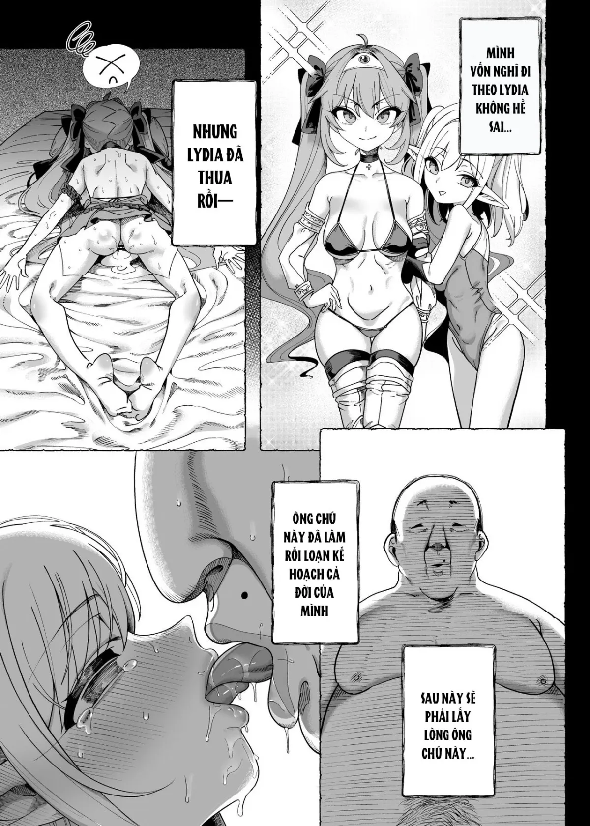 HentaiVN.net - Ảnh 4 - Địt hùng ở thế giới giả tưởng! [Isekai Wakarase Ojisan Yuusha Ryoujoku Hen] - Chap 5 - End.