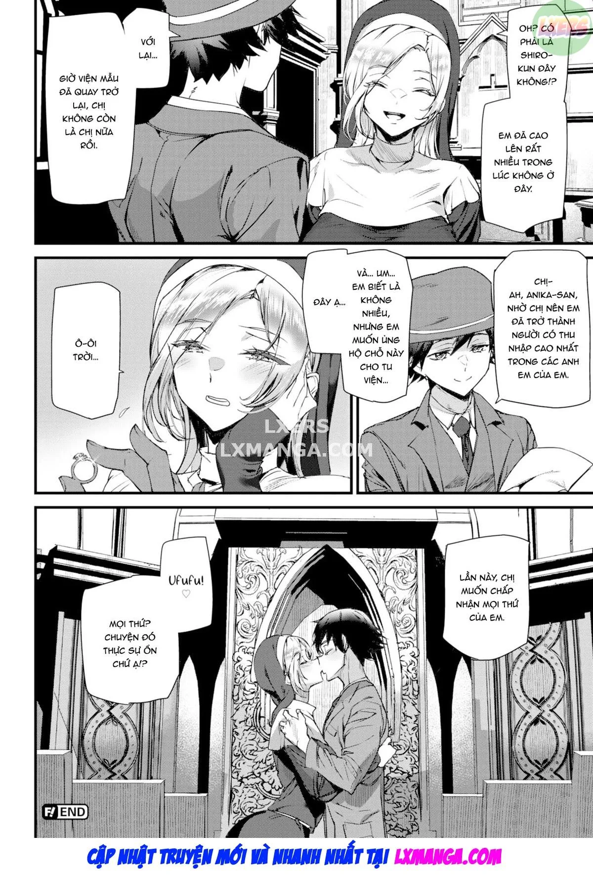 HentaiVN.net - Ảnh 19 - Seinaru Yoru ni Shukufuku o - Oneshot