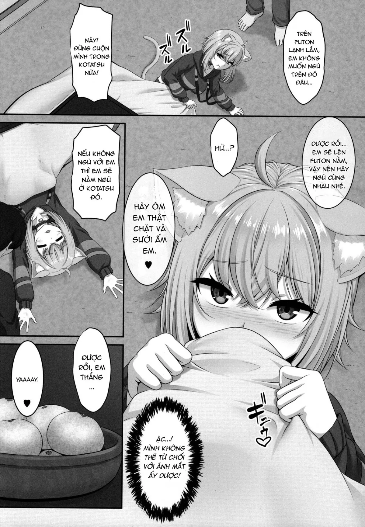 HentaiVN.net - Ảnh 5 - Anh sẽ ngủ với em chứ? [Boku to Issho ni Nete Kureru?; Won't you sleep with me?] - Oneshot