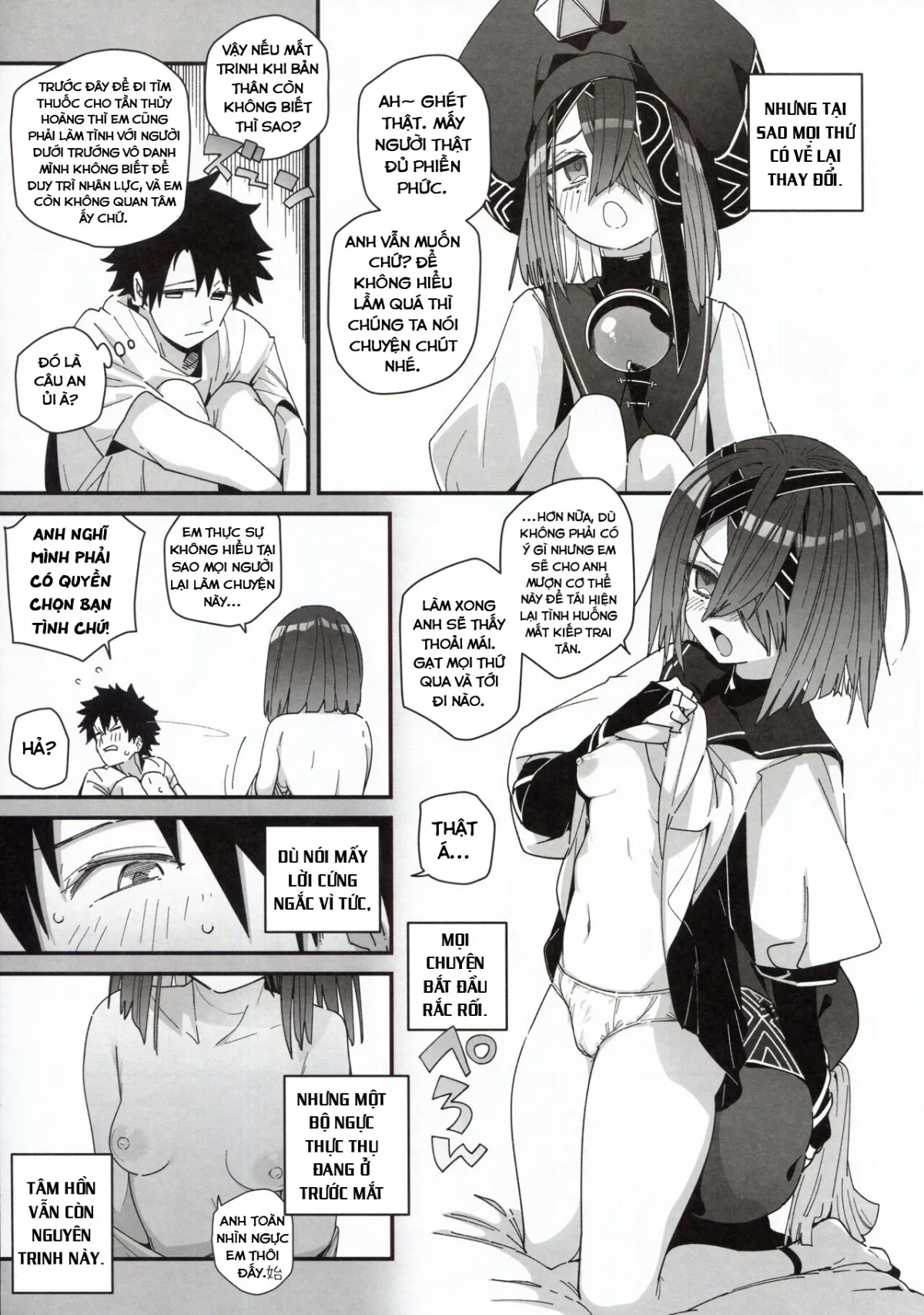 HentaiVN.net - Ảnh 8 - Jofuku-chan nanka de sotugyou sitaku naiyai! (Fate/Grand Order) - Oneshot