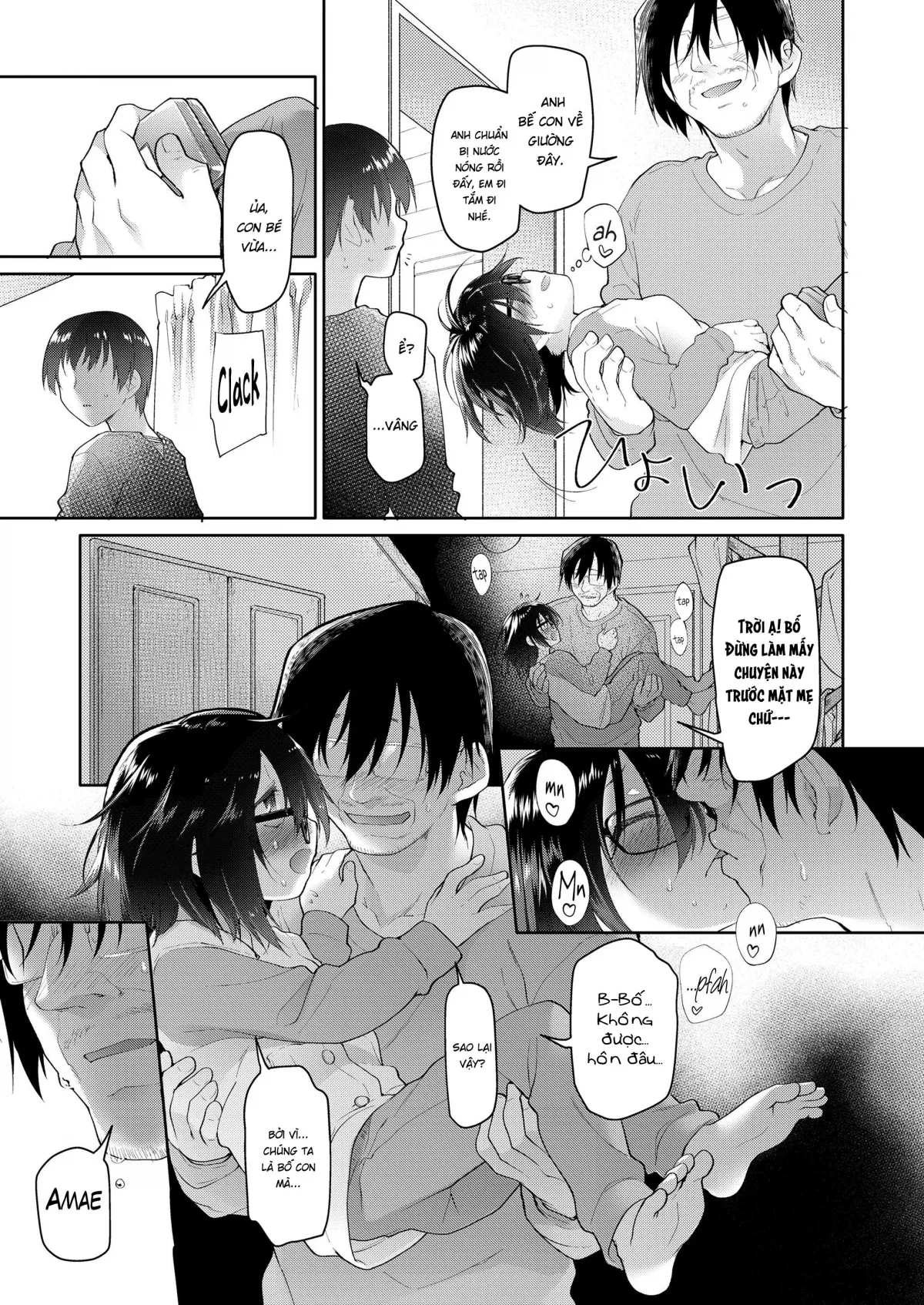 HentaiVN.net - Ảnh 11 - Trở thành bạn gái của bố khi 12 tuổi - Oneshot dài