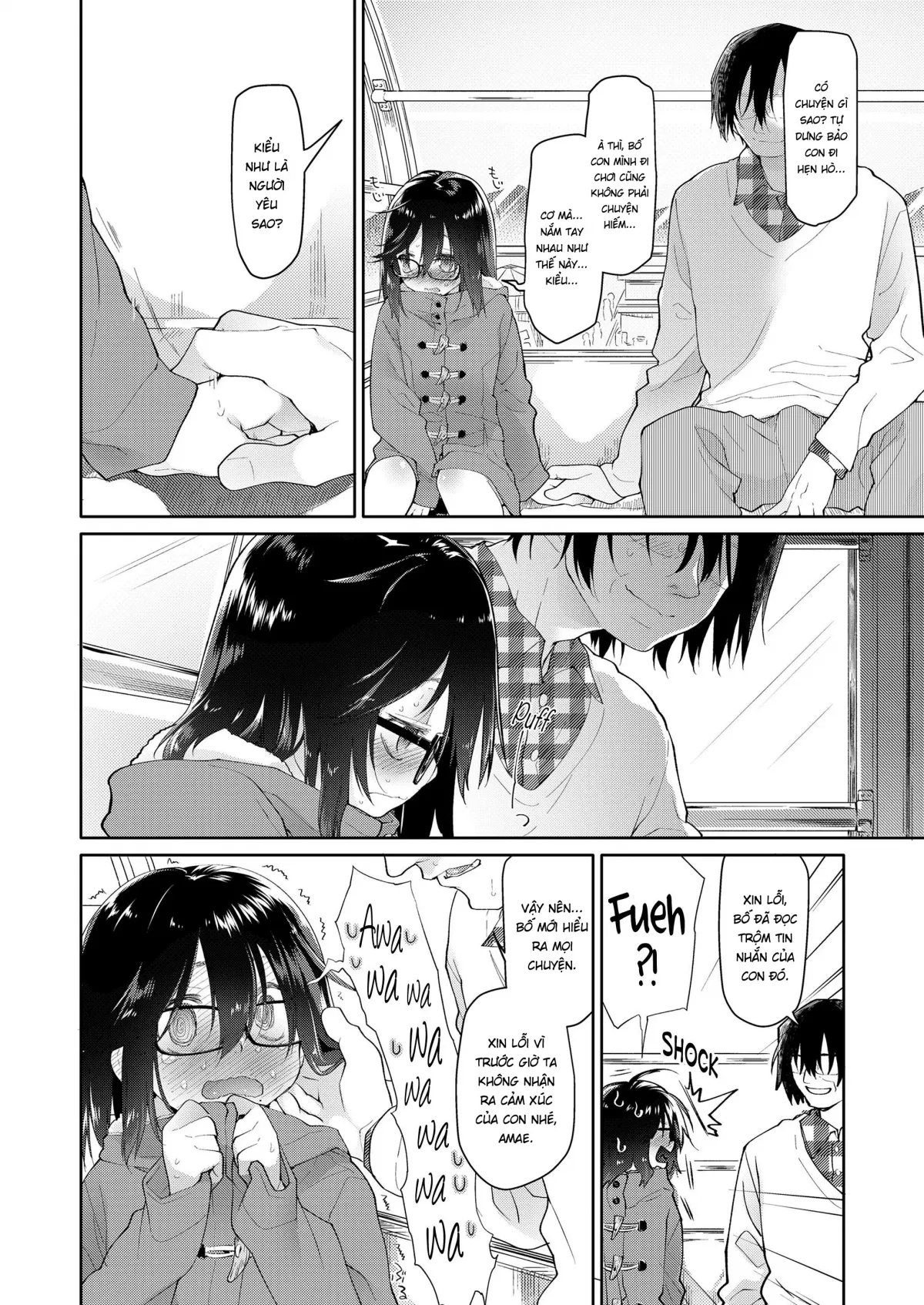 HentaiVN.net - Ảnh 14 - Trở thành bạn gái của bố khi 12 tuổi - Oneshot dài