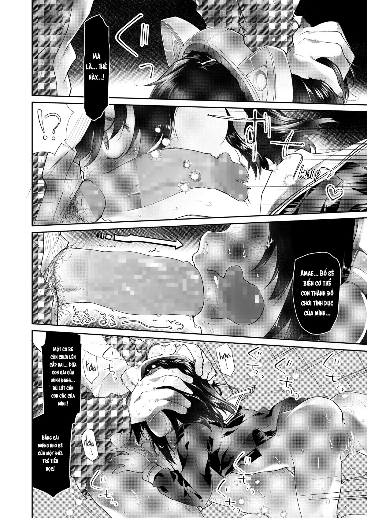 HentaiVN.net - Ảnh 36 - Trở thành bạn gái của bố khi 12 tuổi - Oneshot dài
