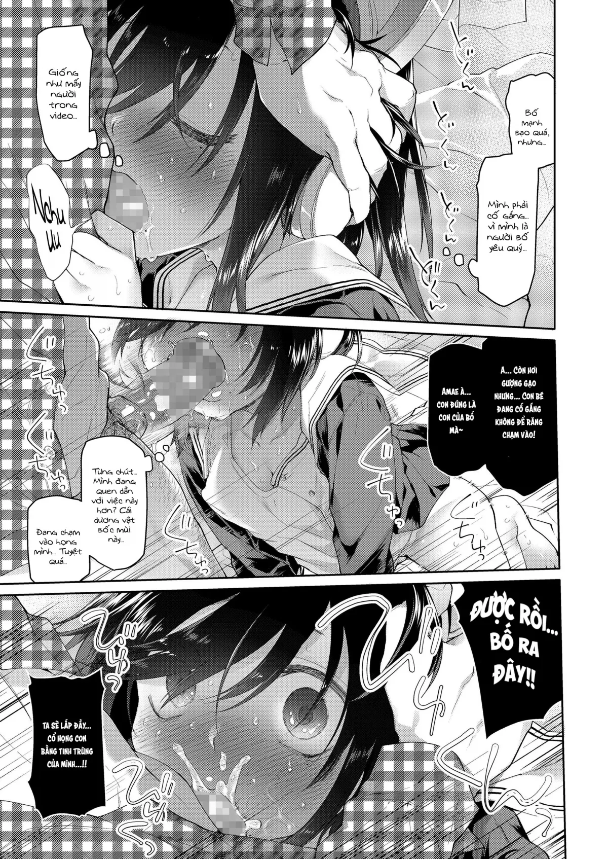 HentaiVN.net - Ảnh 37 - Trở thành bạn gái của bố khi 12 tuổi - Oneshot dài