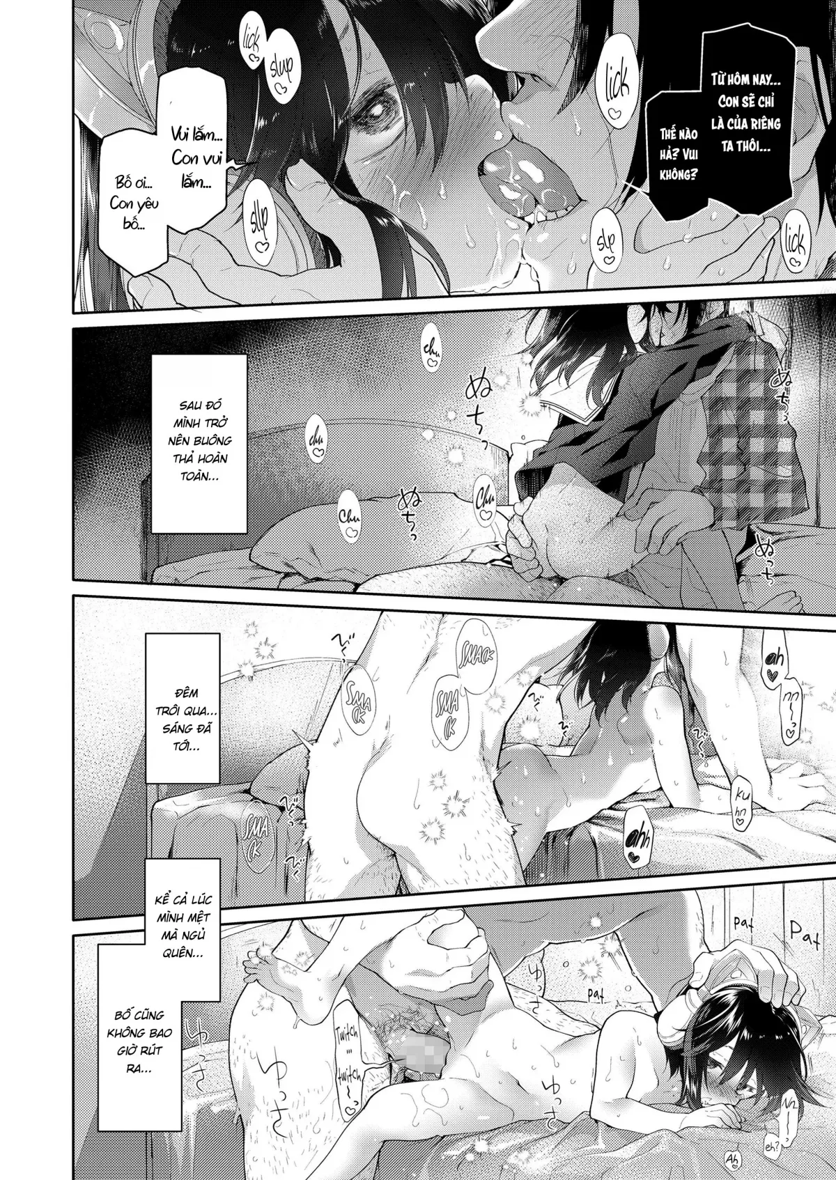 HentaiVN.net - Ảnh 42 - Trở thành bạn gái của bố khi 12 tuổi - Oneshot dài