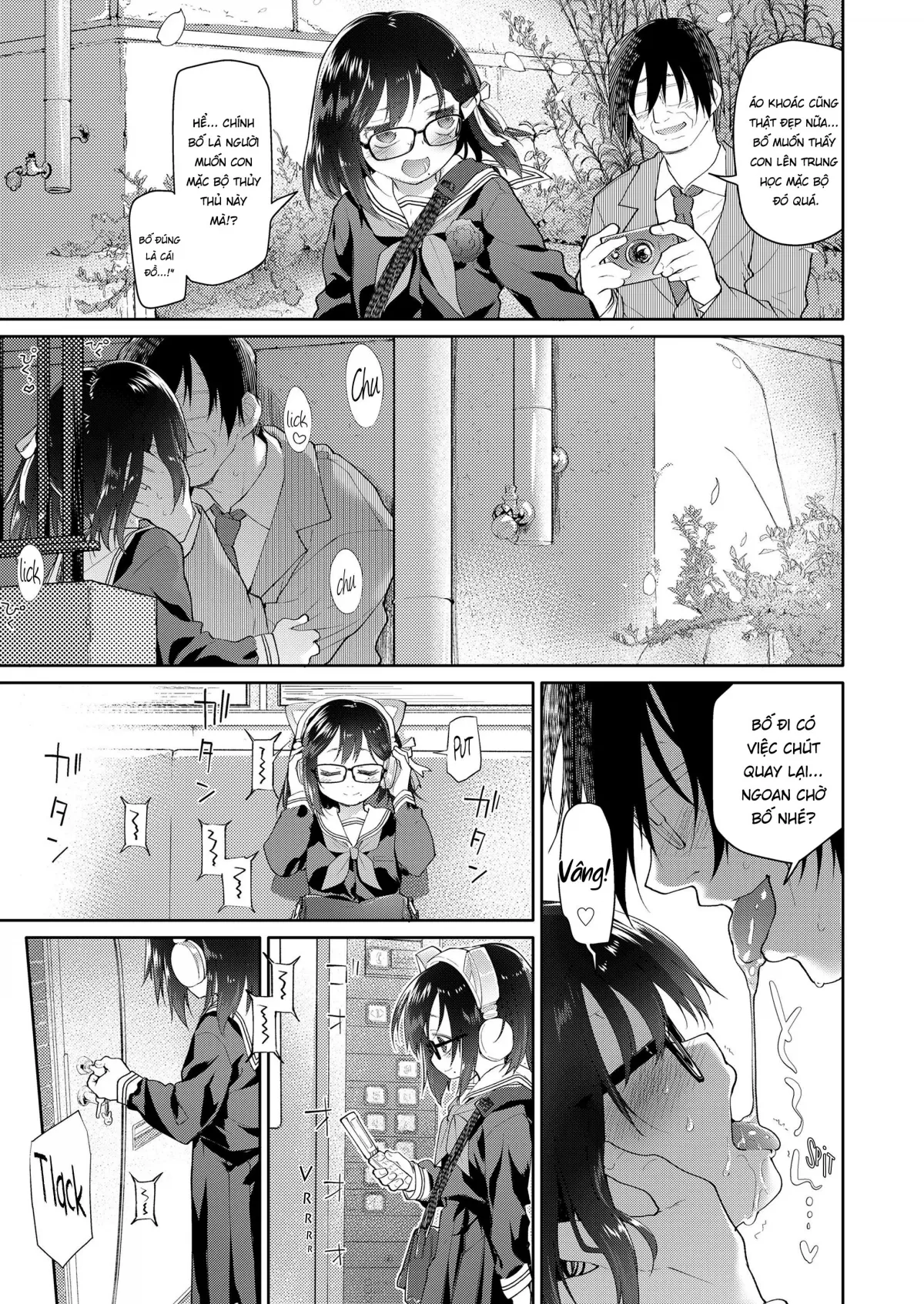 HentaiVN.net - Ảnh 51 - Trở thành bạn gái của bố khi 12 tuổi - Oneshot dài
