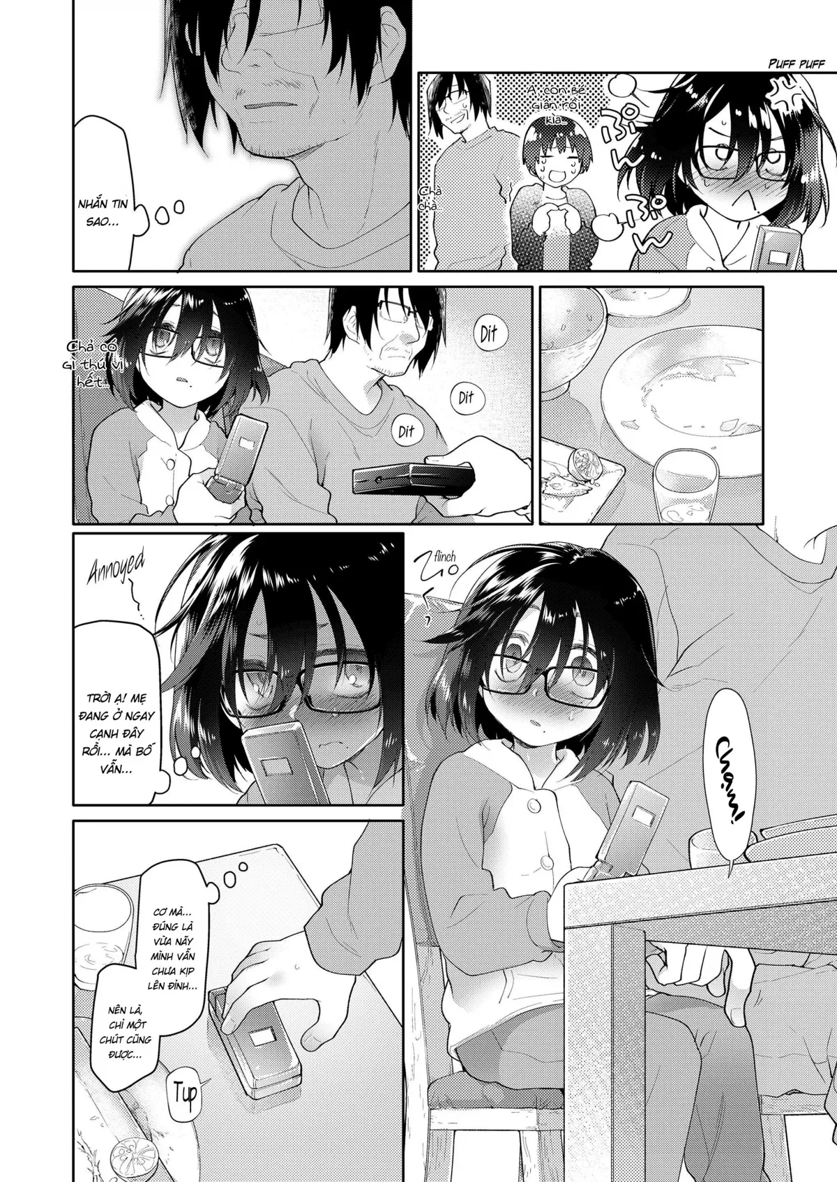 HentaiVN.net - Ảnh 6 - Trở thành bạn gái của bố khi 12 tuổi - Oneshot dài