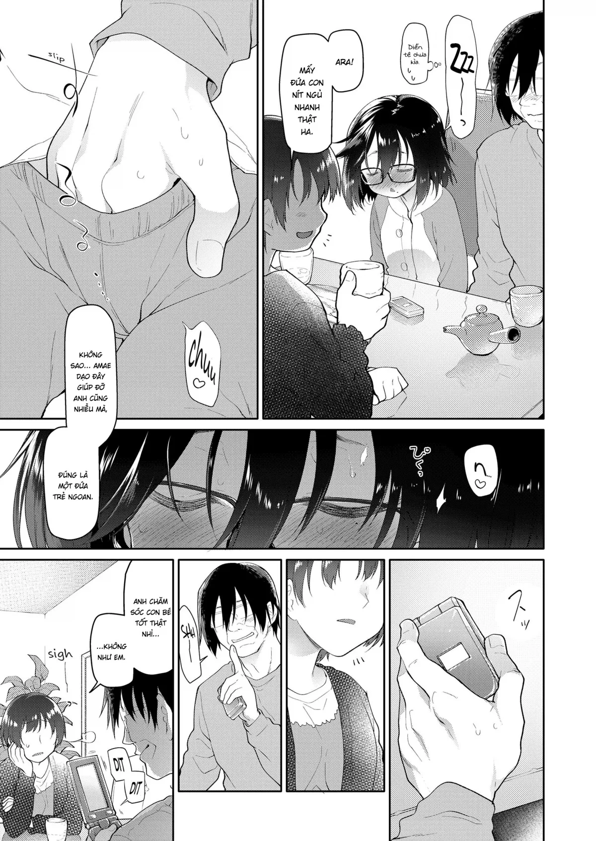 HentaiVN.net - Ảnh 7 - Trở thành bạn gái của bố khi 12 tuổi - Oneshot dài