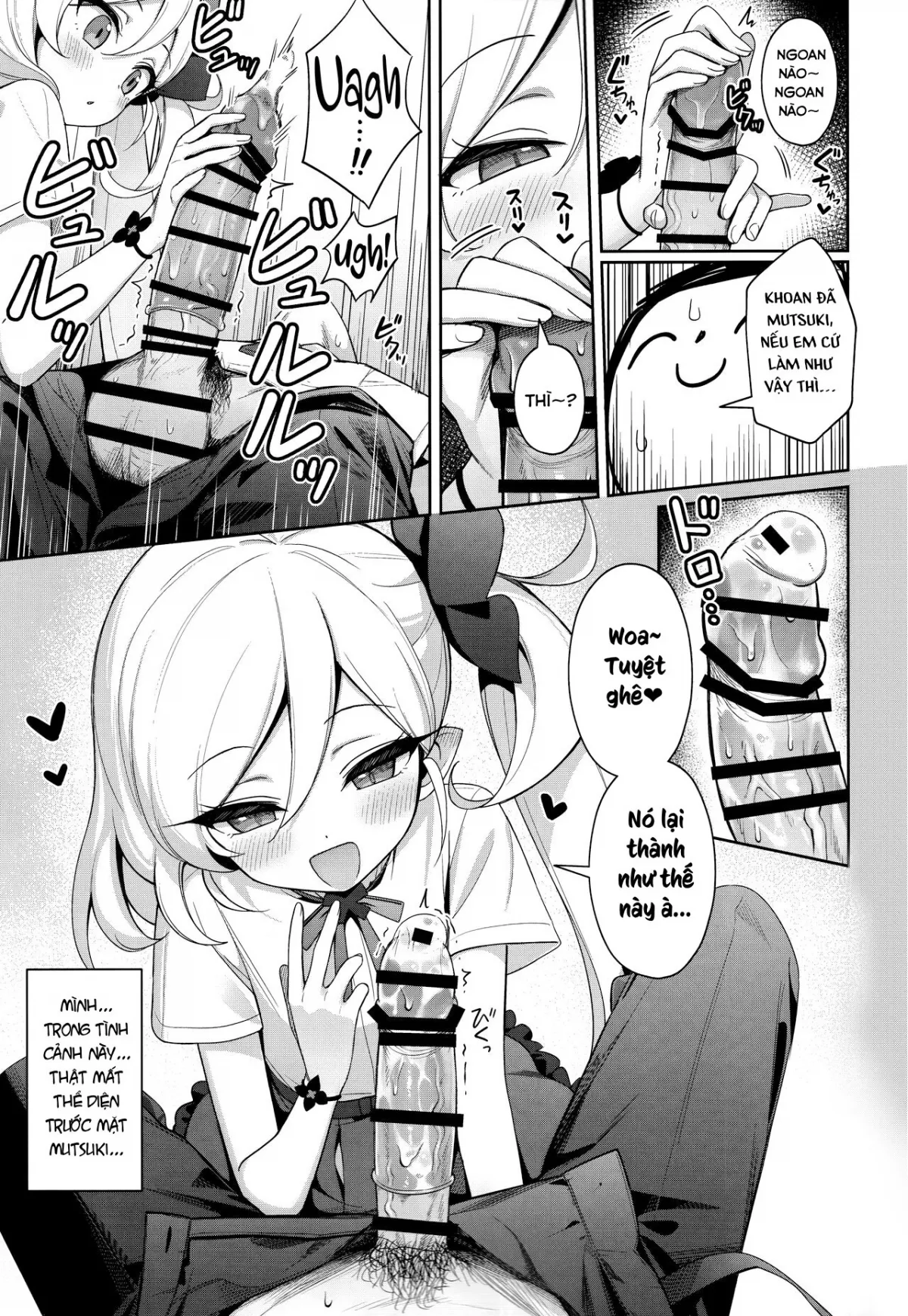 HentaiVN.net - Ảnh 10 - Mutsuki muốn chơi trò người nhớn - Oneshot
