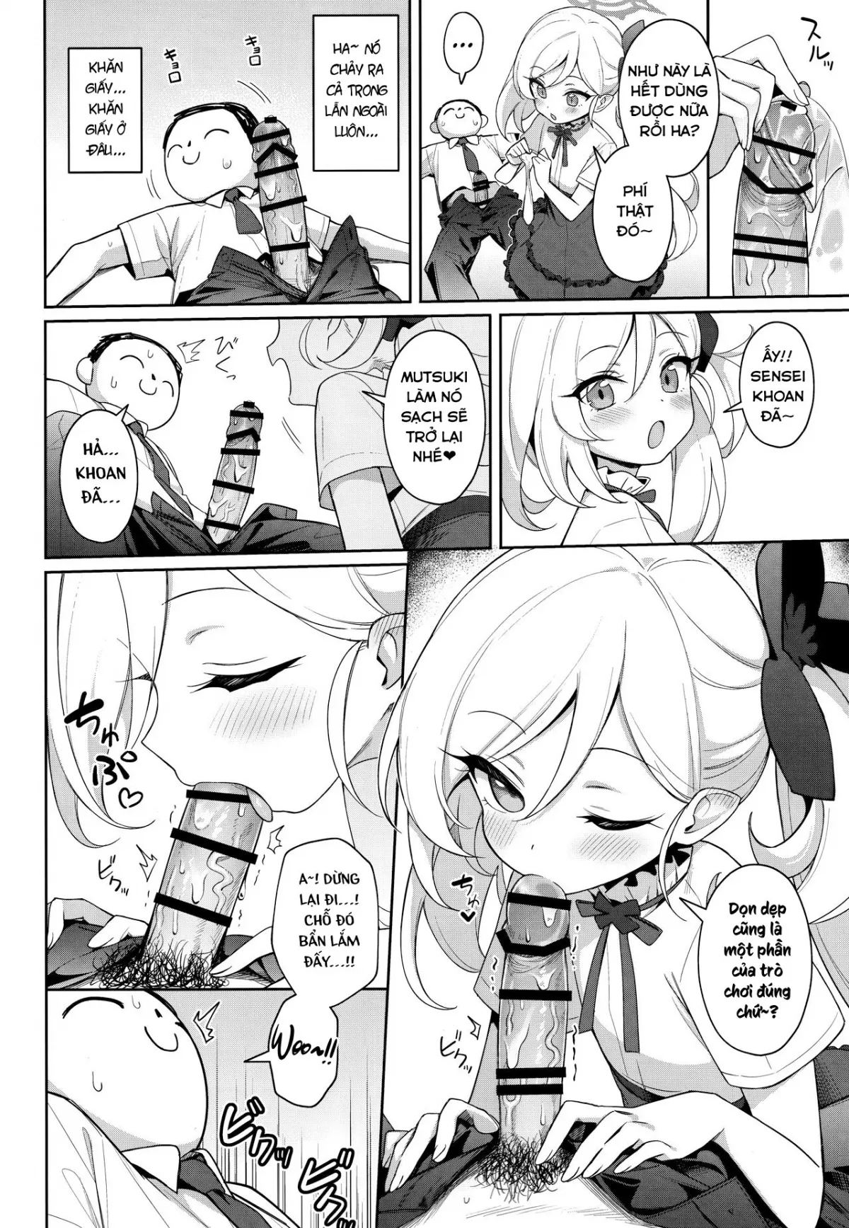 HentaiVN.net - Ảnh 11 - Mutsuki muốn chơi trò người nhớn - Oneshot