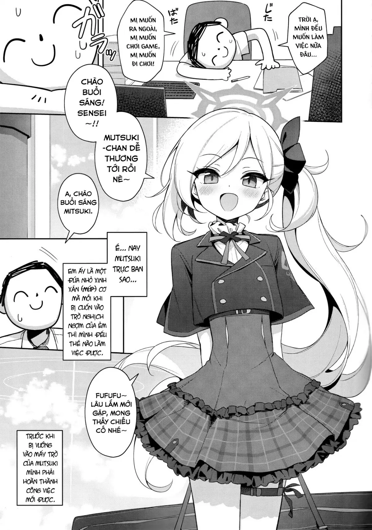HentaiVN.net - Ảnh 4 - Mutsuki muốn chơi trò người nhớn - Oneshot