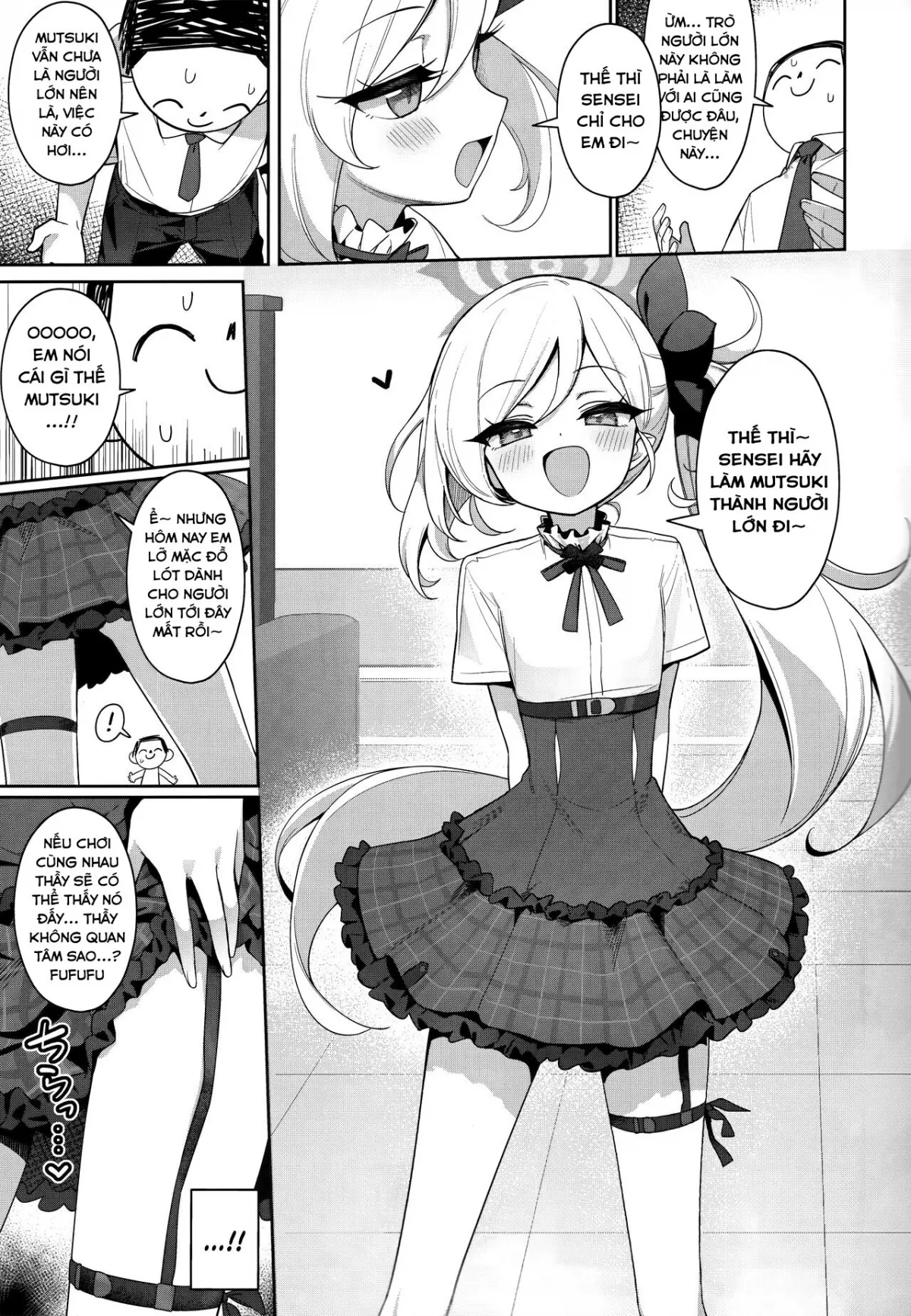 HentaiVN.net - Ảnh 8 - Mutsuki muốn chơi trò người nhớn - Oneshot